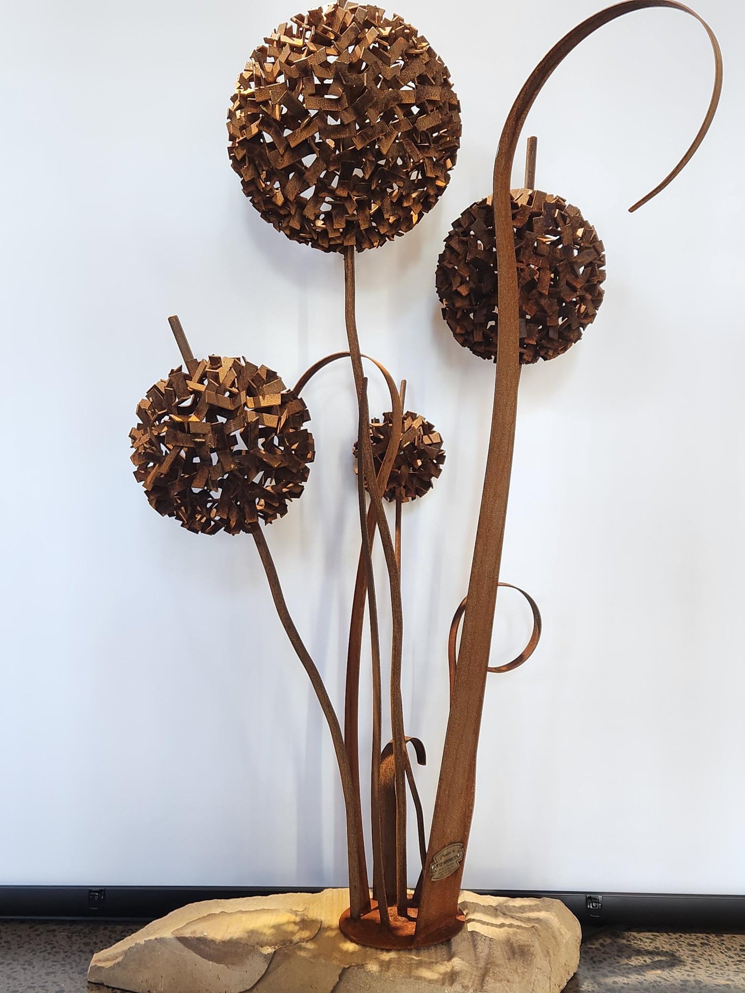 Dandelion Garden Sculpture