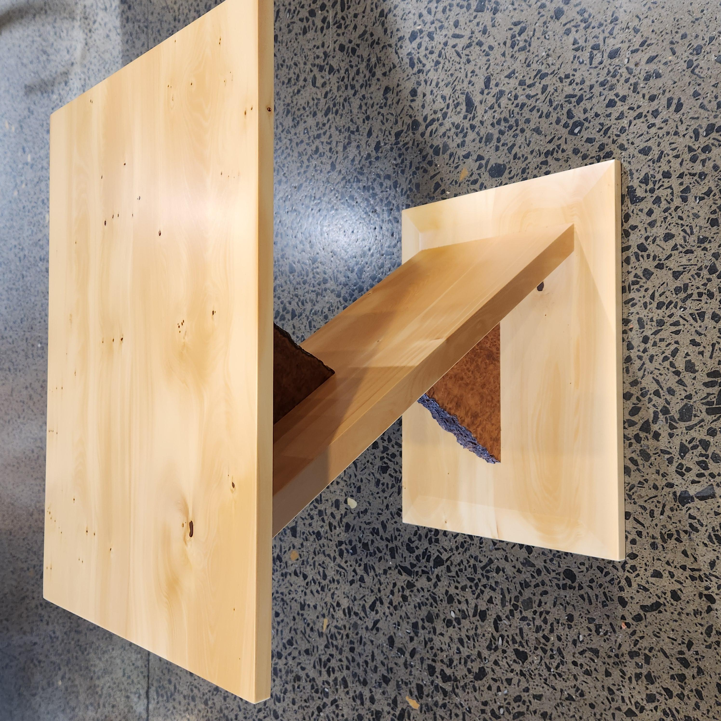 Birdseye Huon Pine Side Table