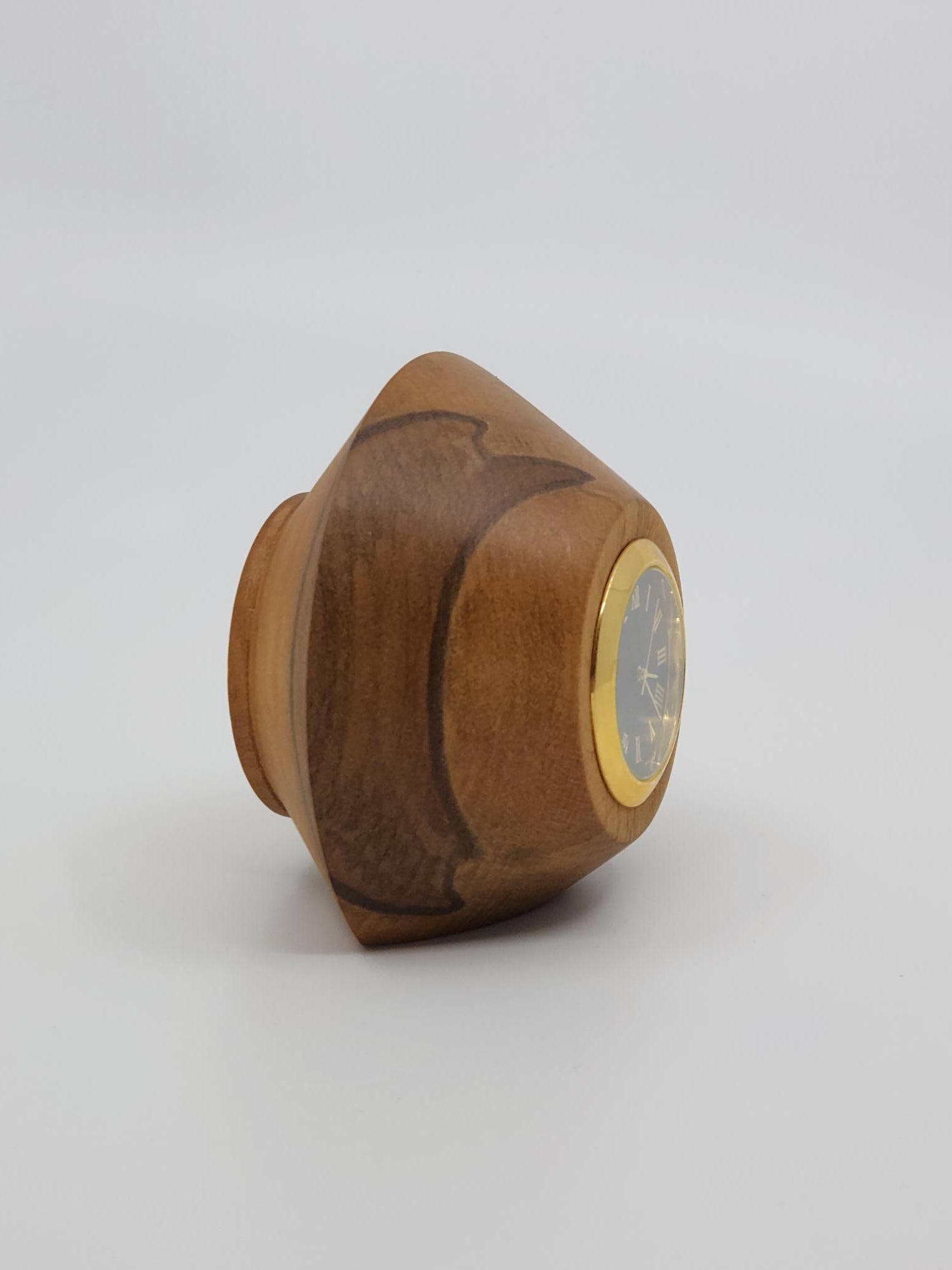 Round Timber Clock