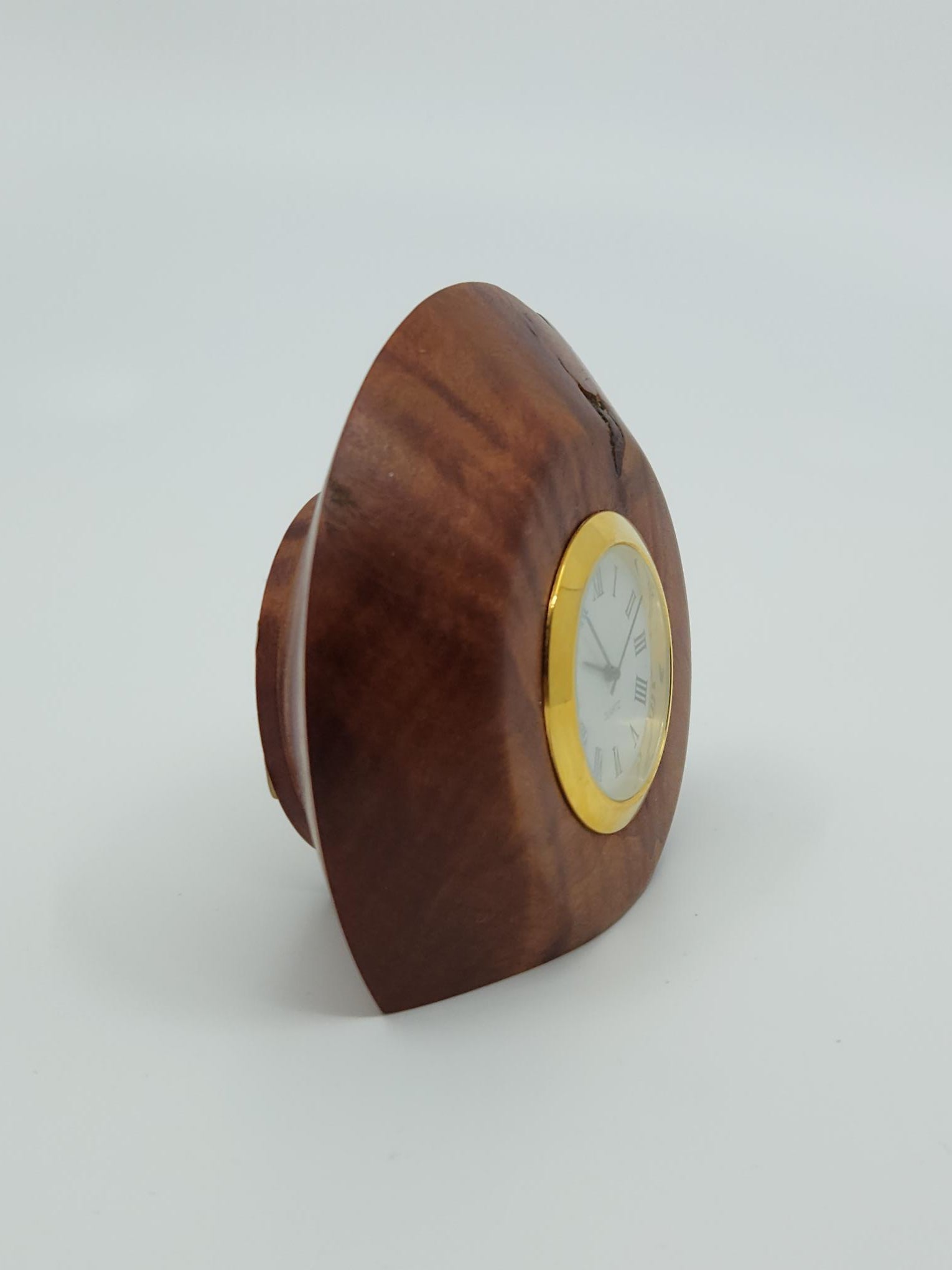 Round Timber Clock