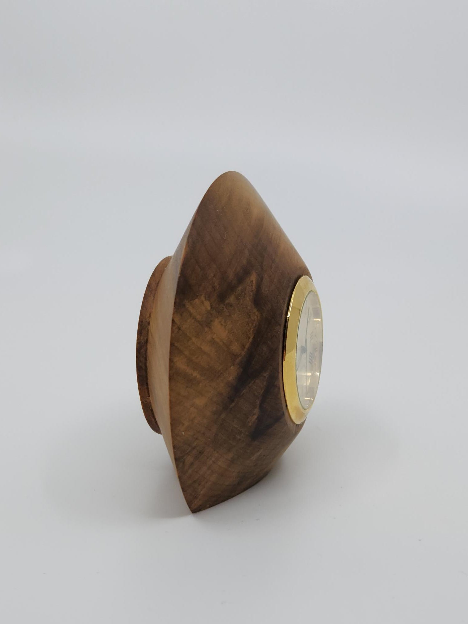 Round Timber Clock