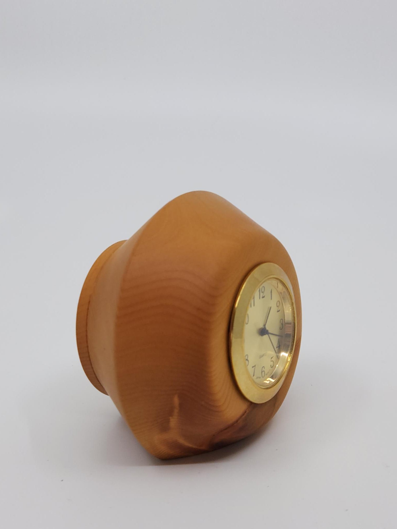 Round Timber Clock