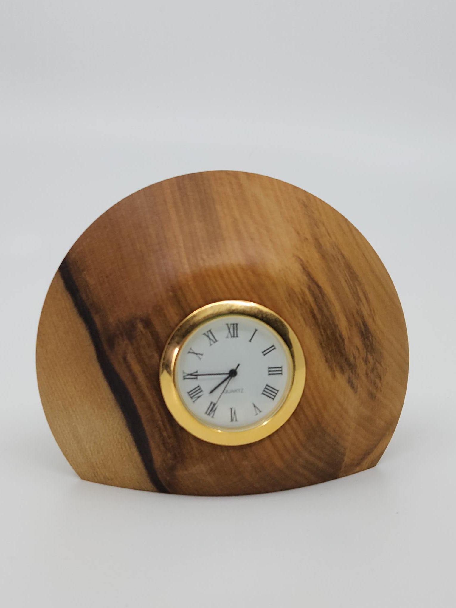 Round Timber Clock