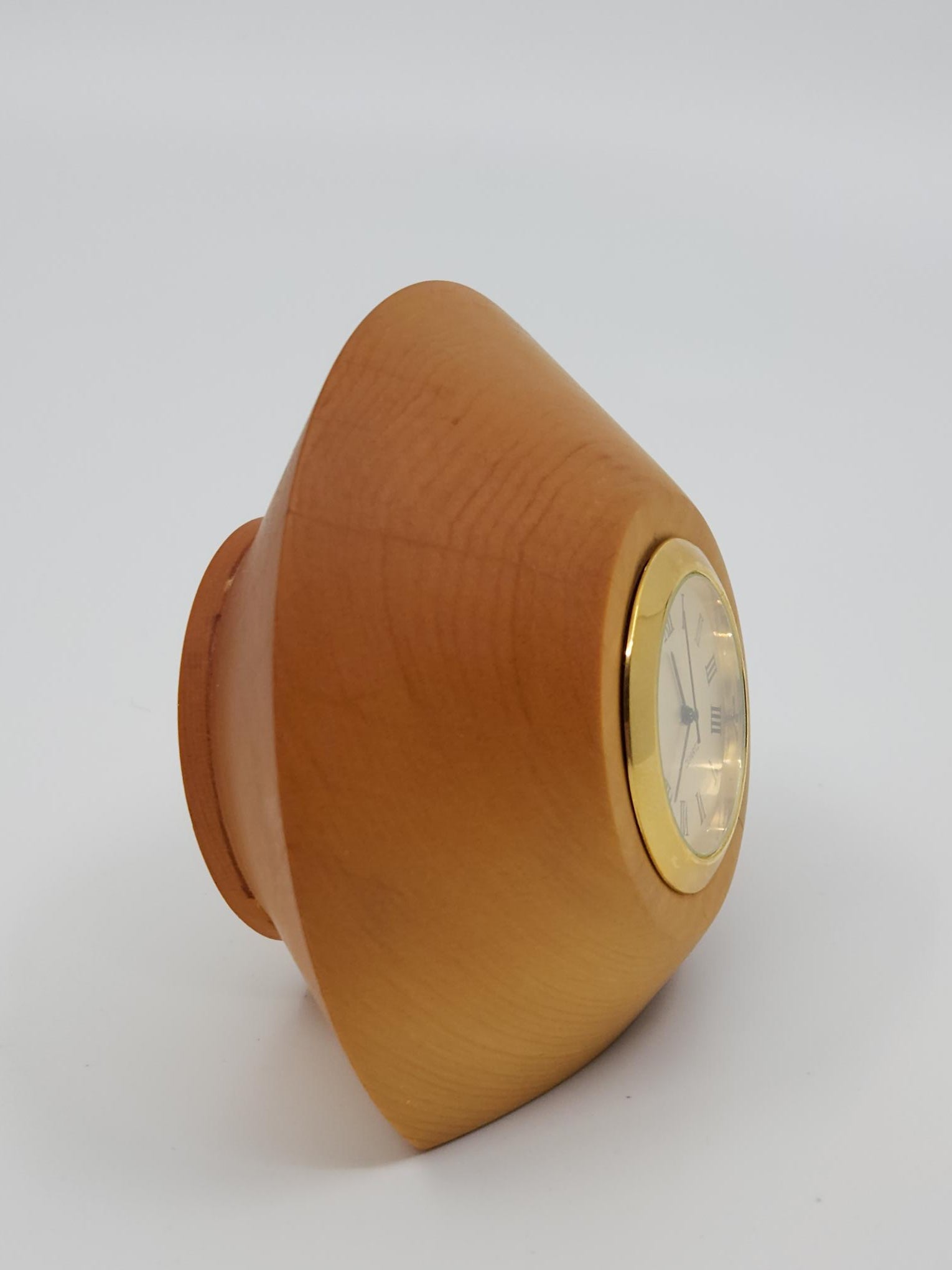 Round Timber Clock