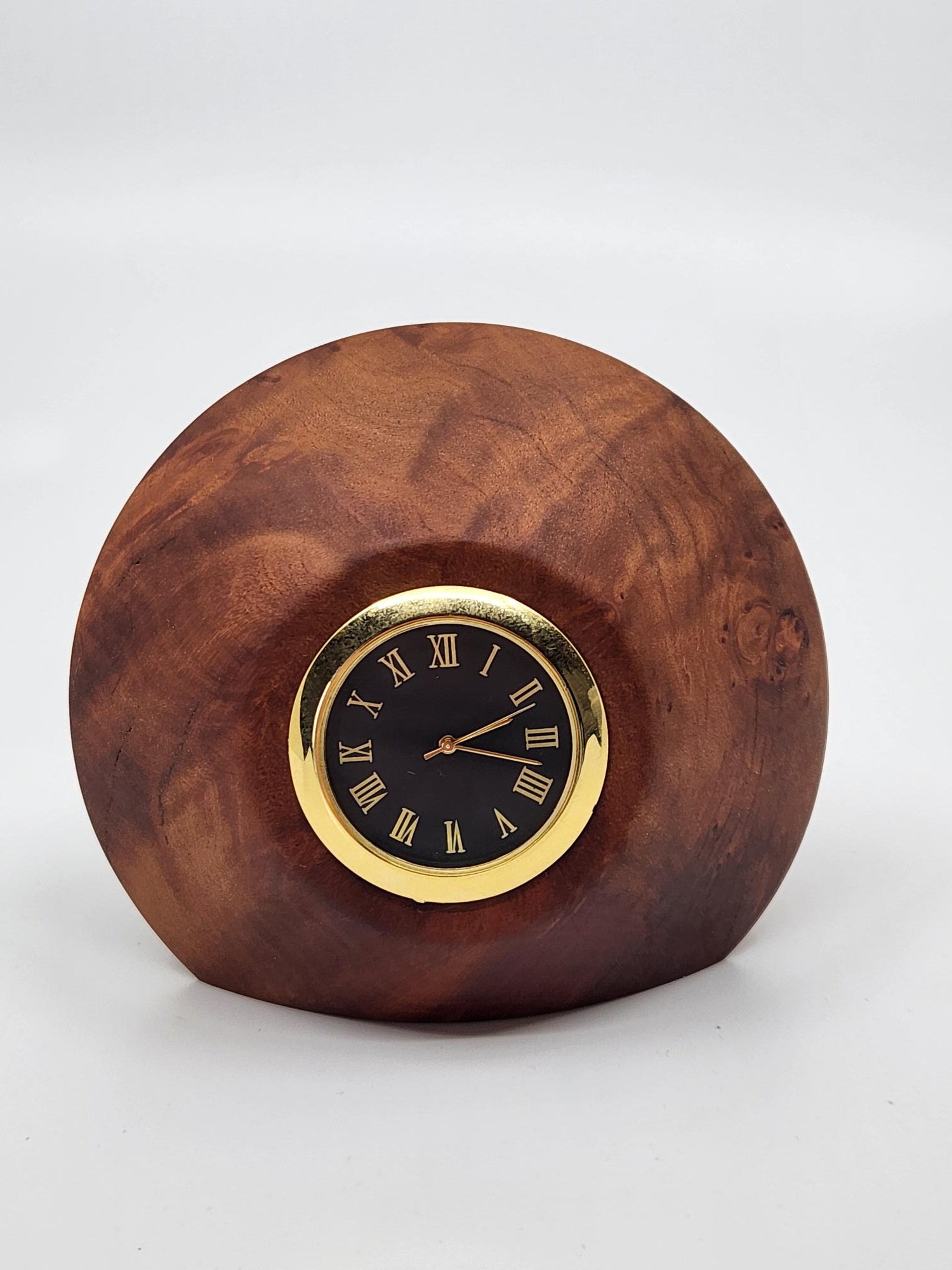 Round Timber Clock