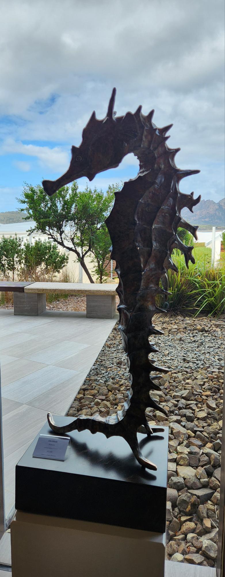 Large Bronze Seahorse