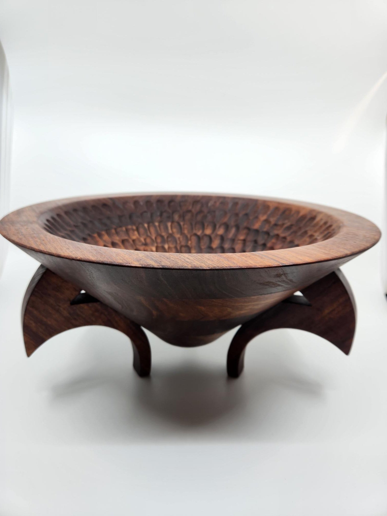 Three Legged Blackwood Bowl