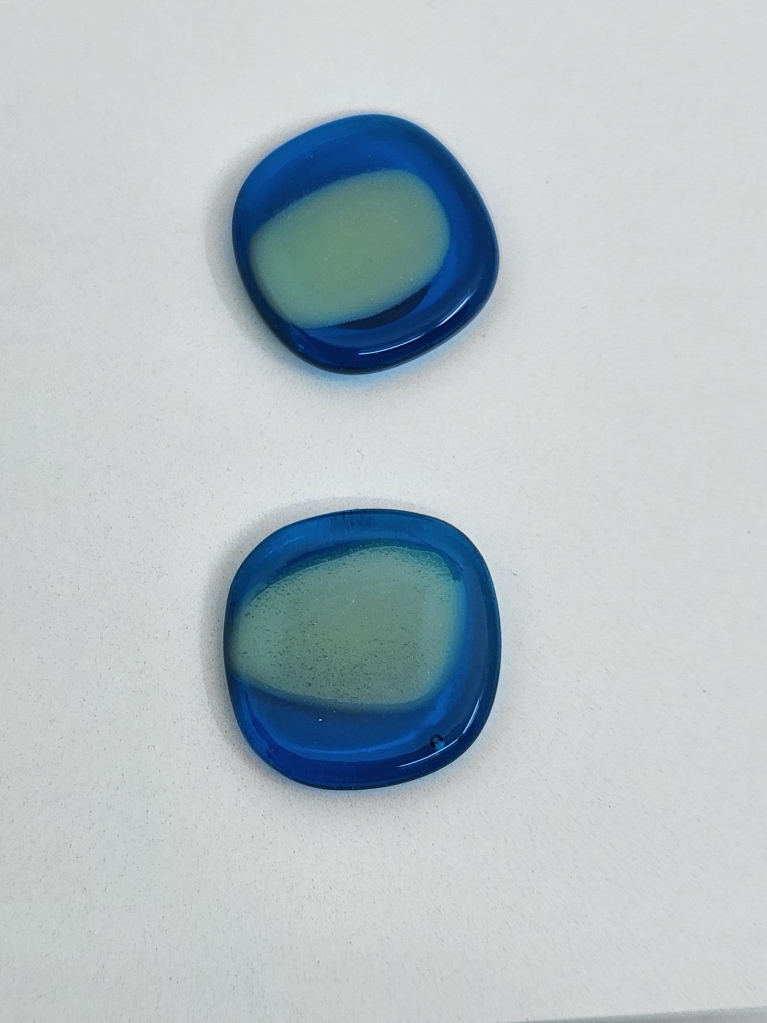 Art Glass Stud Earrings