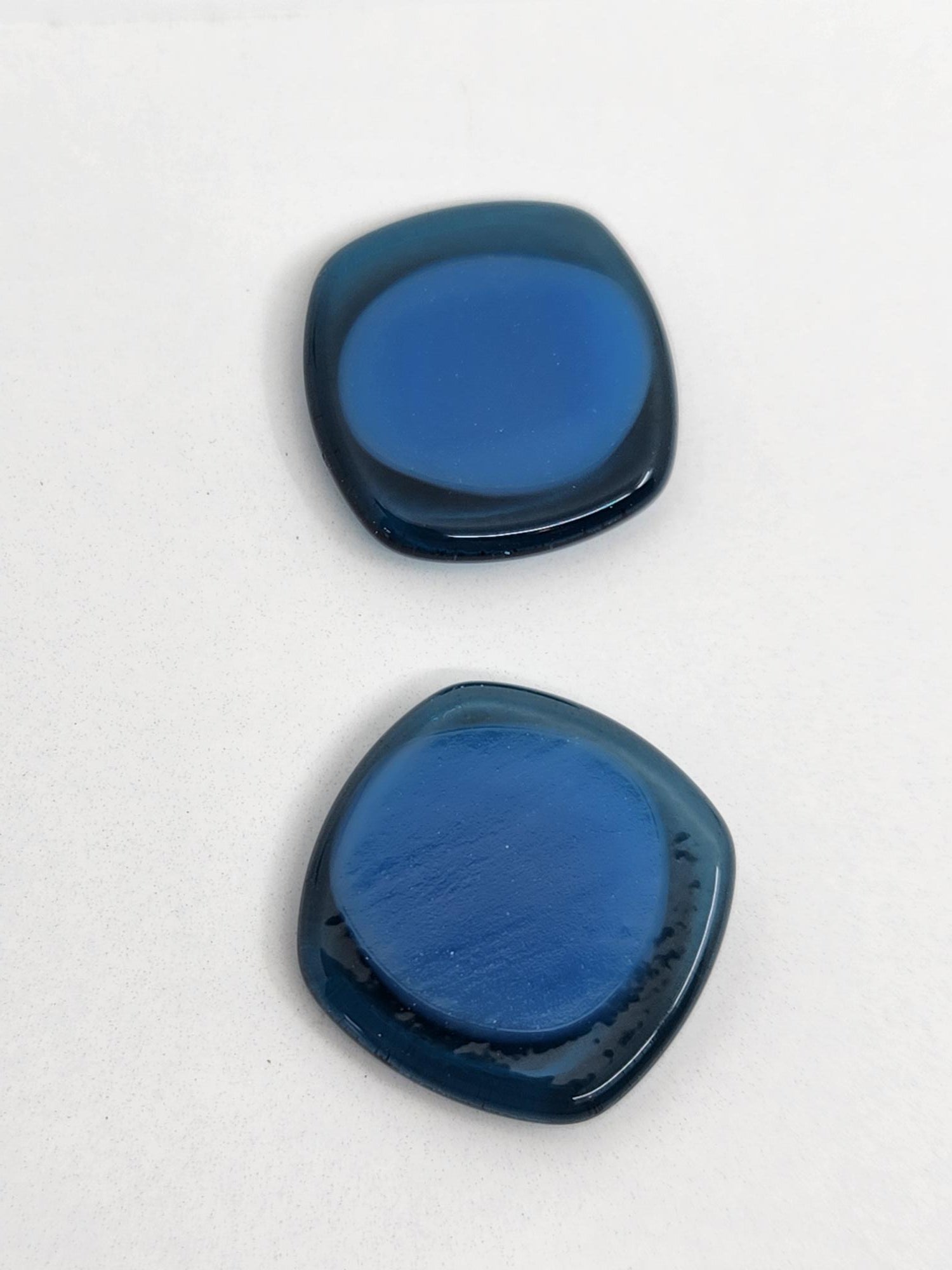 Art Glass Stud Earrings