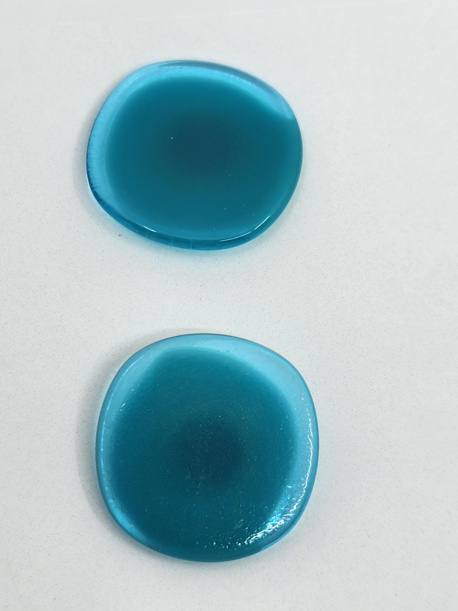 Art Glass Stud Earrings