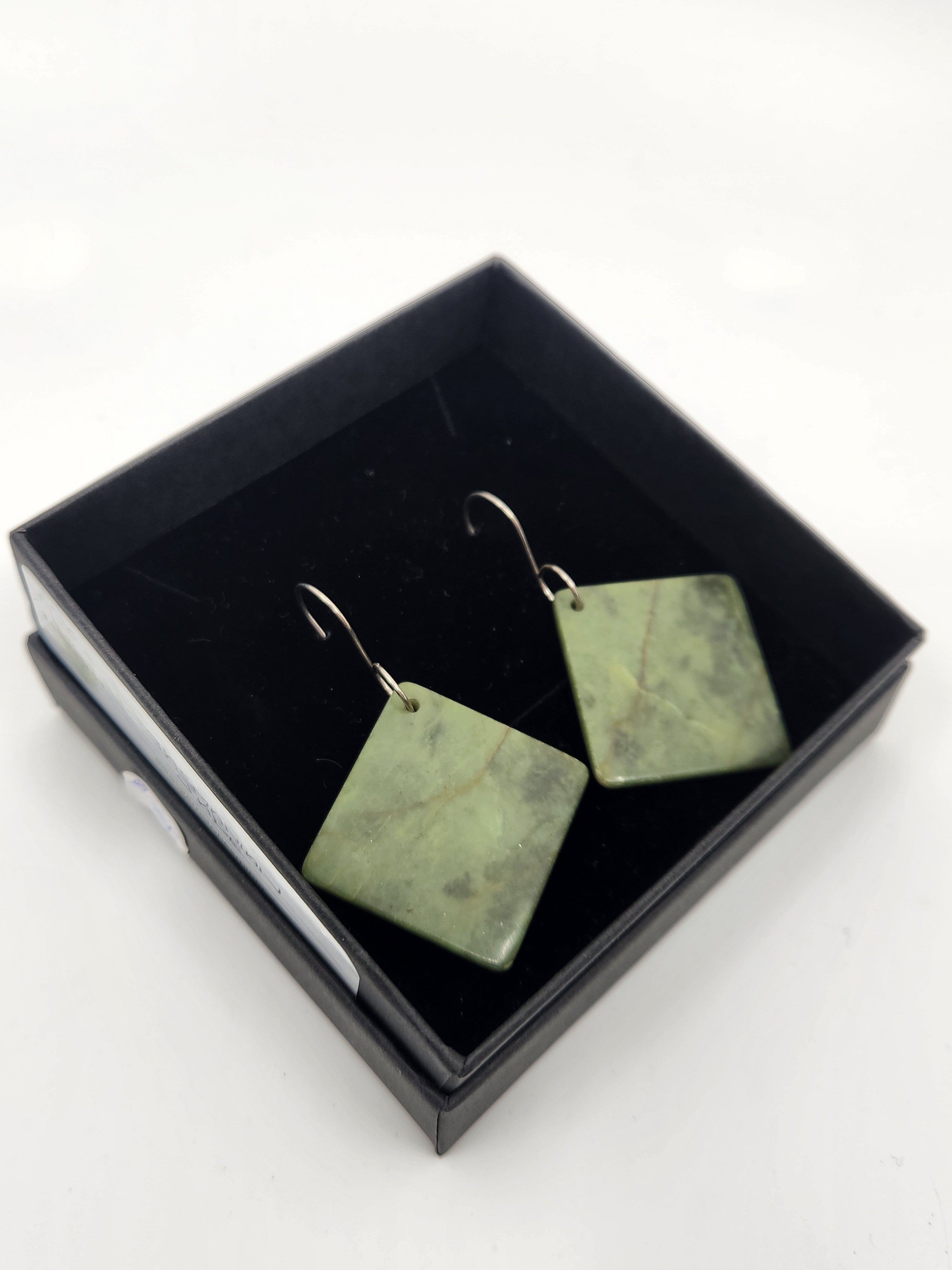 Tasmanian Jade Earrings