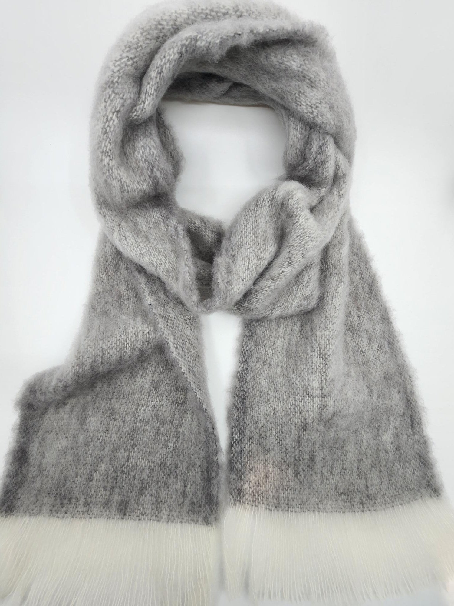 Alpaca Scarf - Grey
