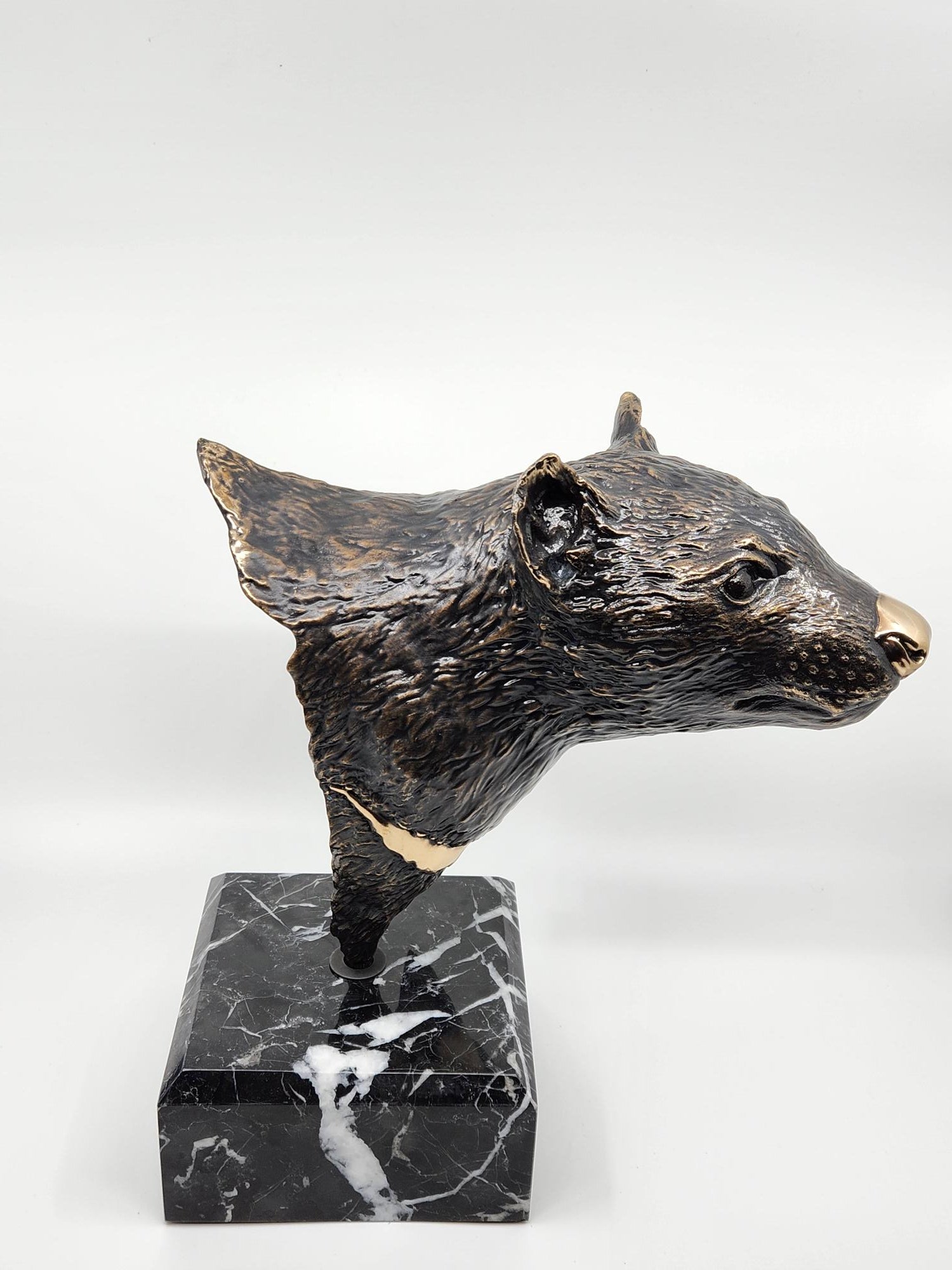 Tasmanian Devil on Marble Base
