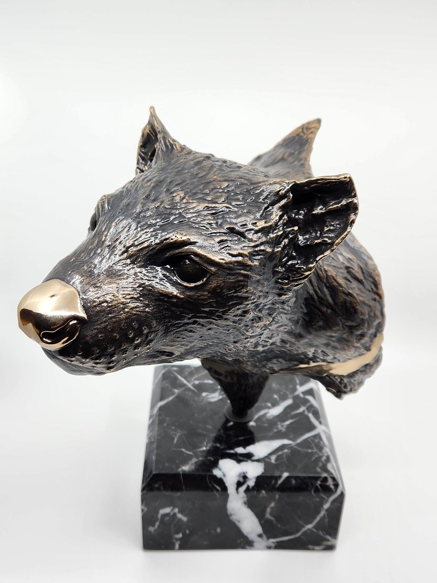 Tasmanian Devil on Marble Base