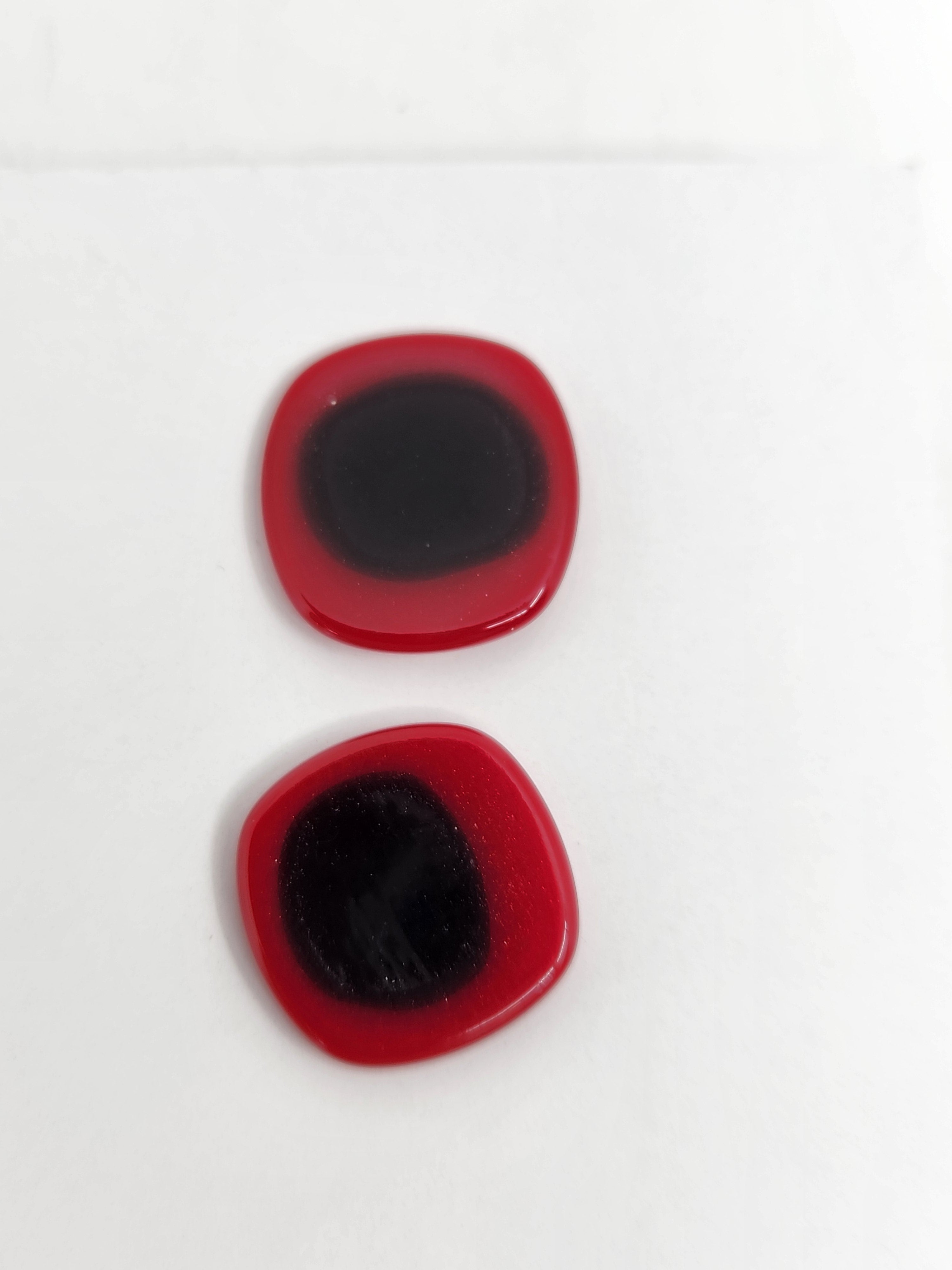 Art Glass Stud Earrings