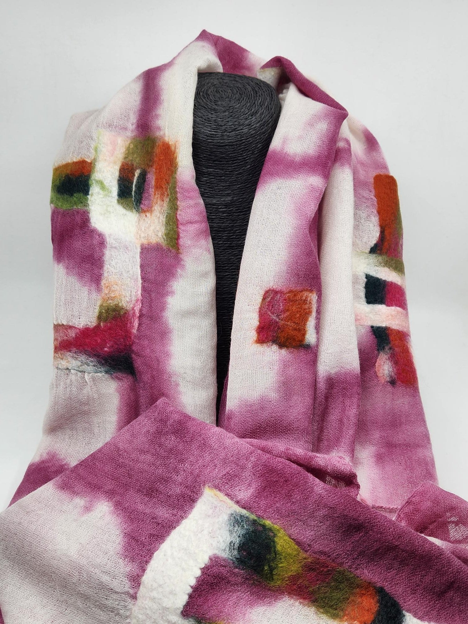 Felted Fine Wool Wrap