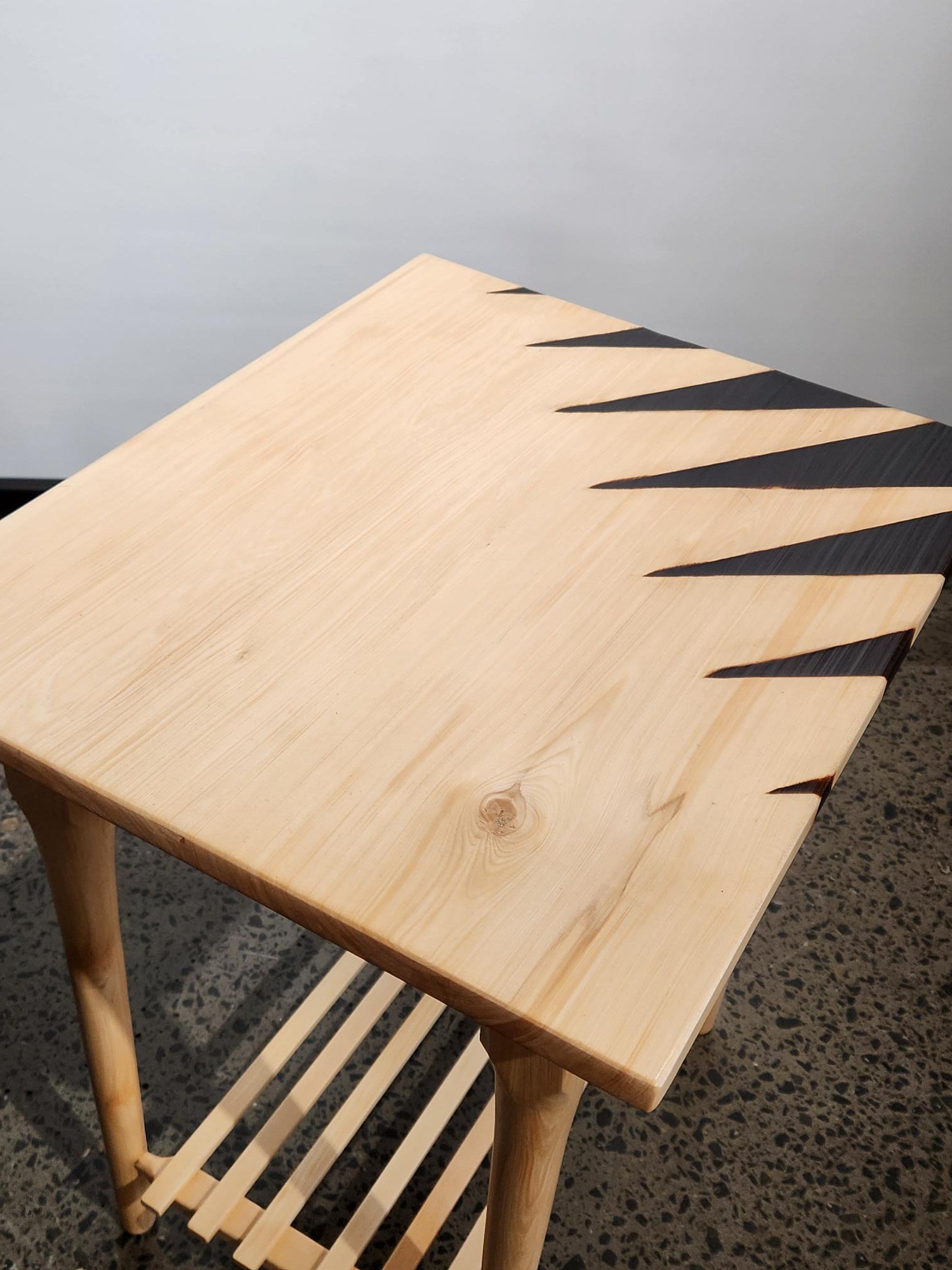 Thylacine Celery Top Pine Side Table