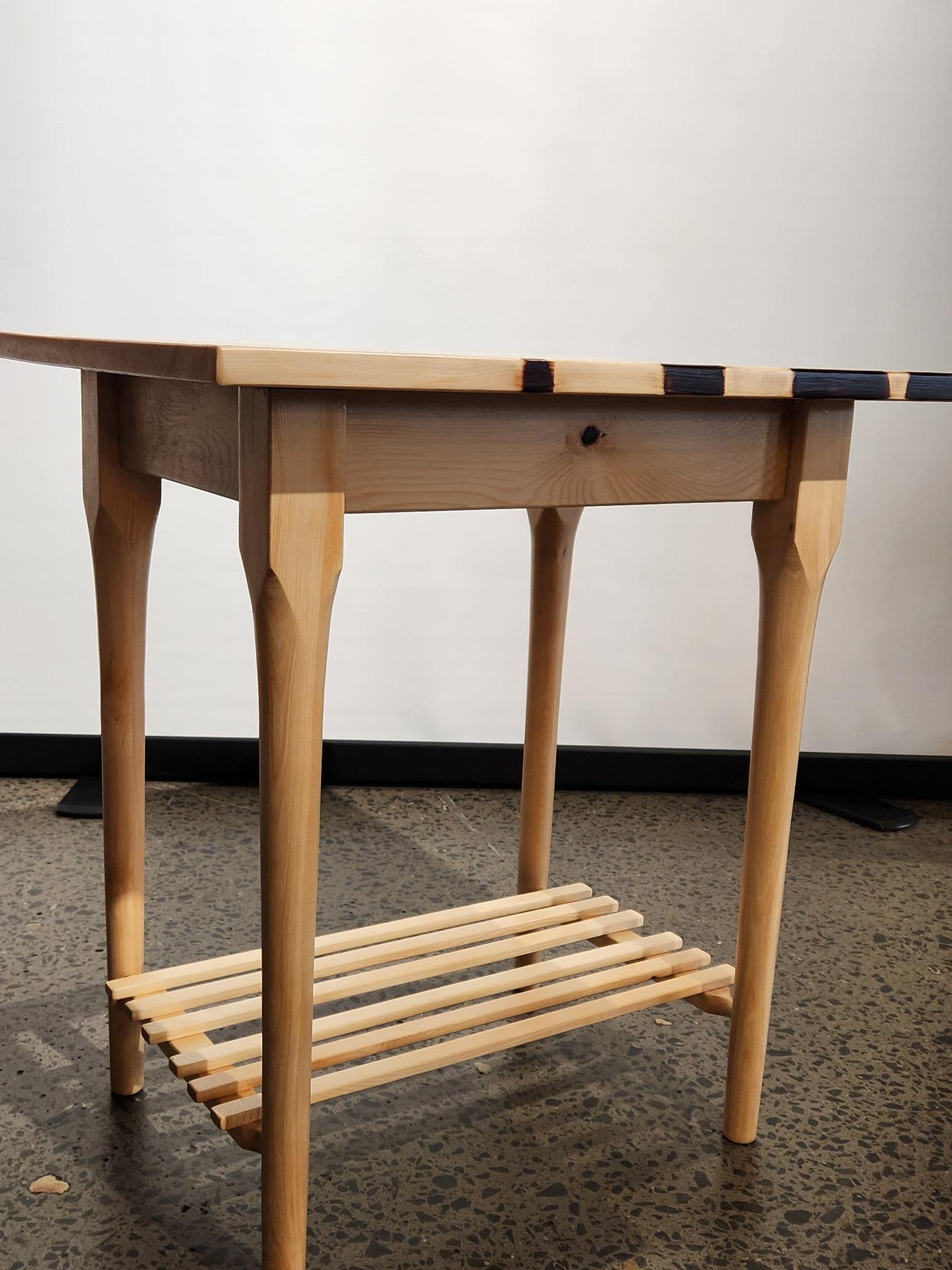 Thylacine Celery Top Pine Side Table