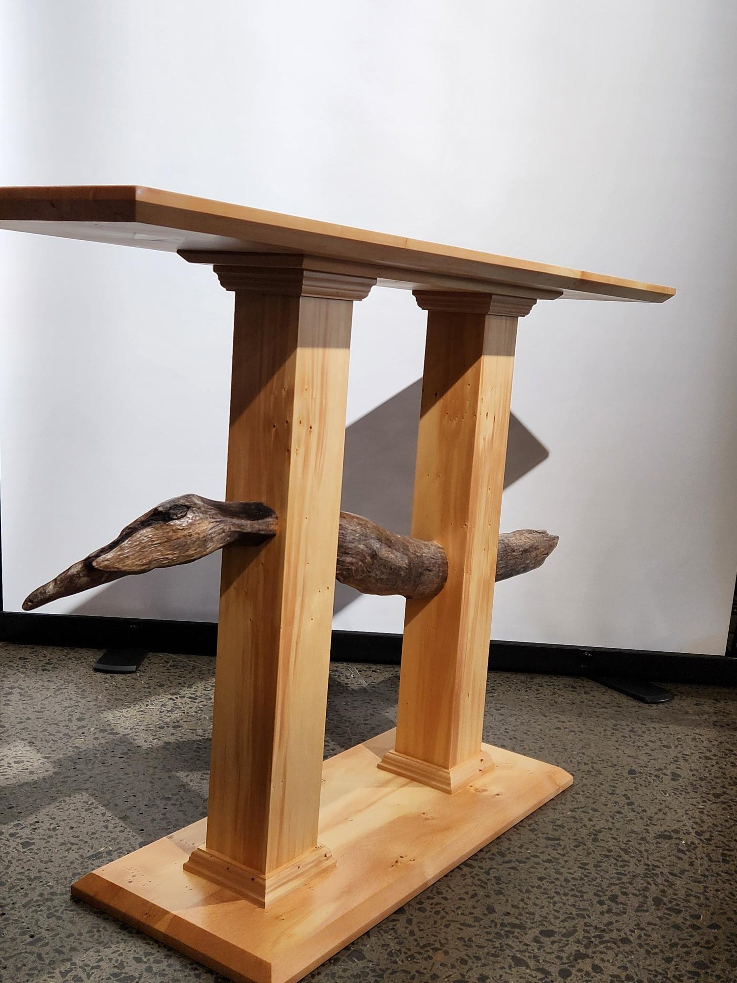 Huon Pine and Driftwood Hall Table