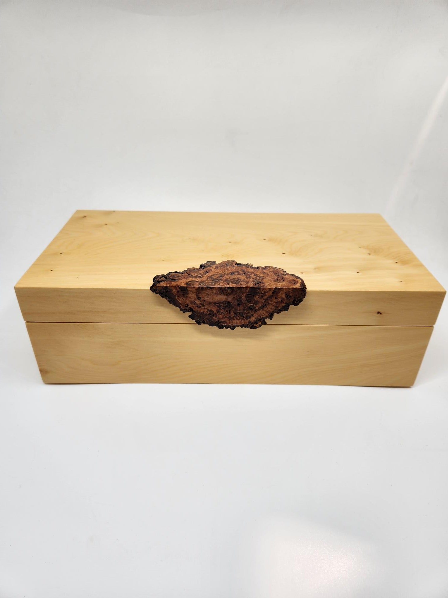 Huon Pine Box with Native Cherry Burl