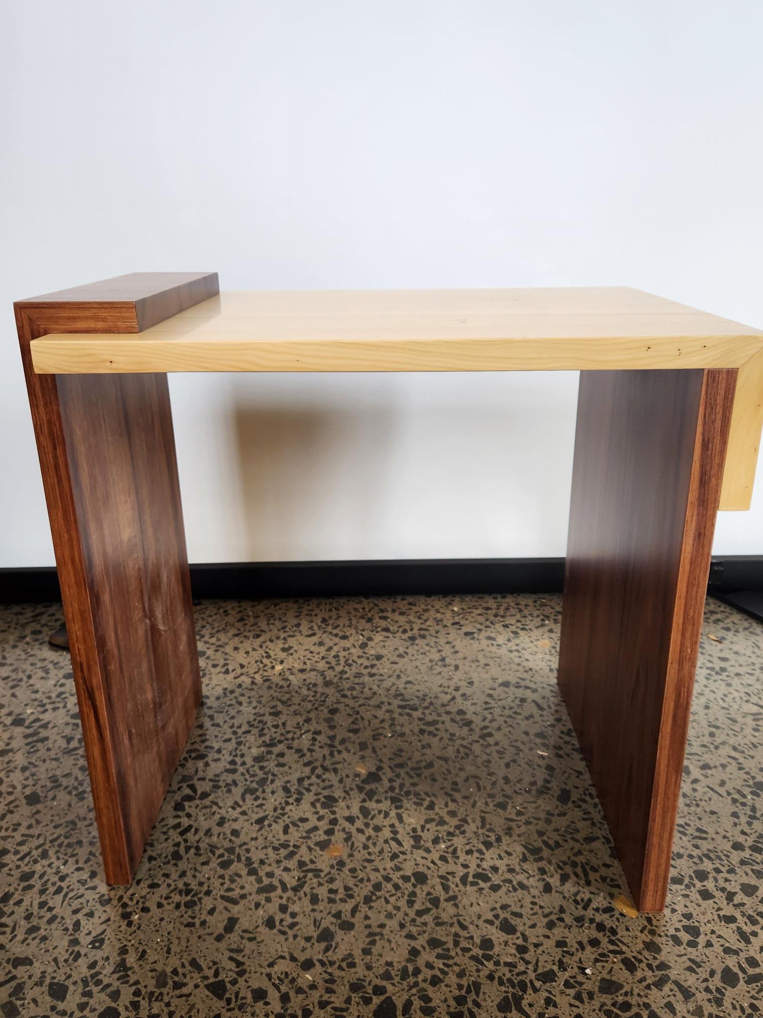 Huon Pine and Blackwood Side Table