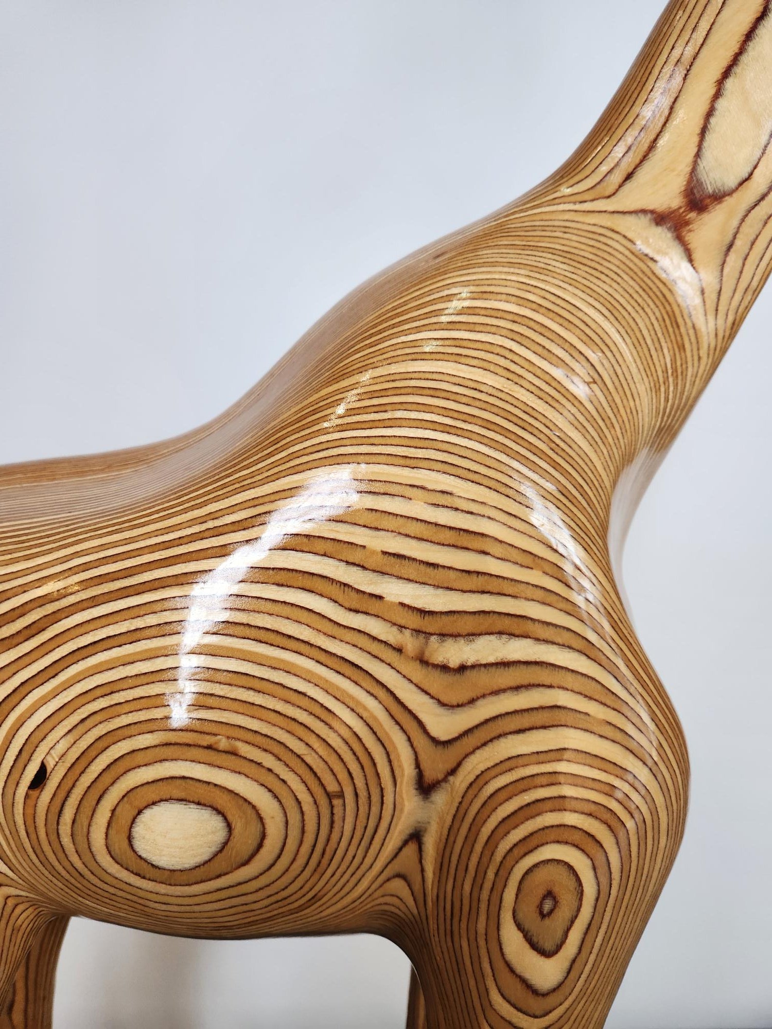 Large Timber Giraffe
