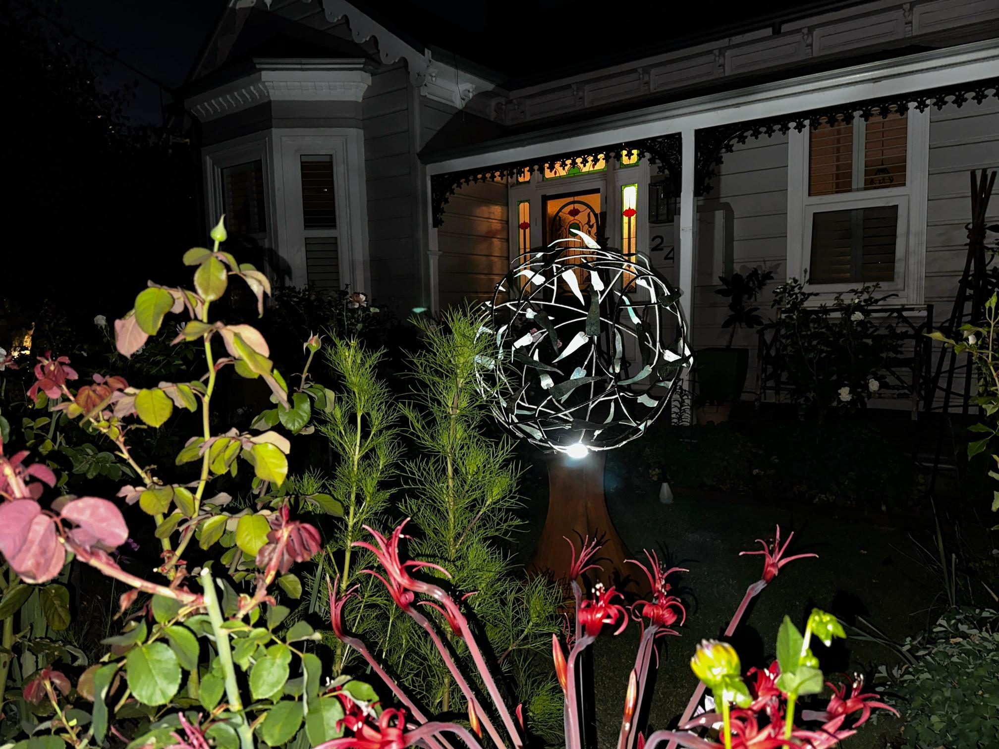 Gum Leaf Orb - With Lights