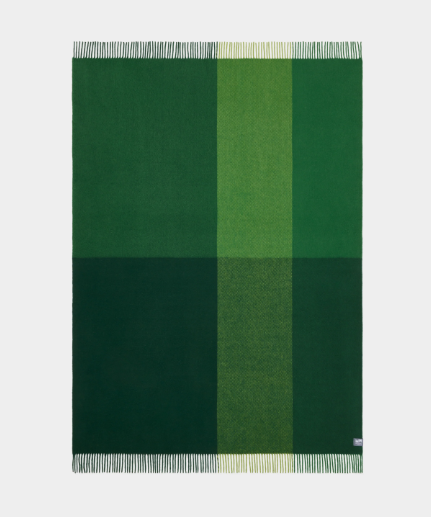 Merino Wool Gem Throw - Forest