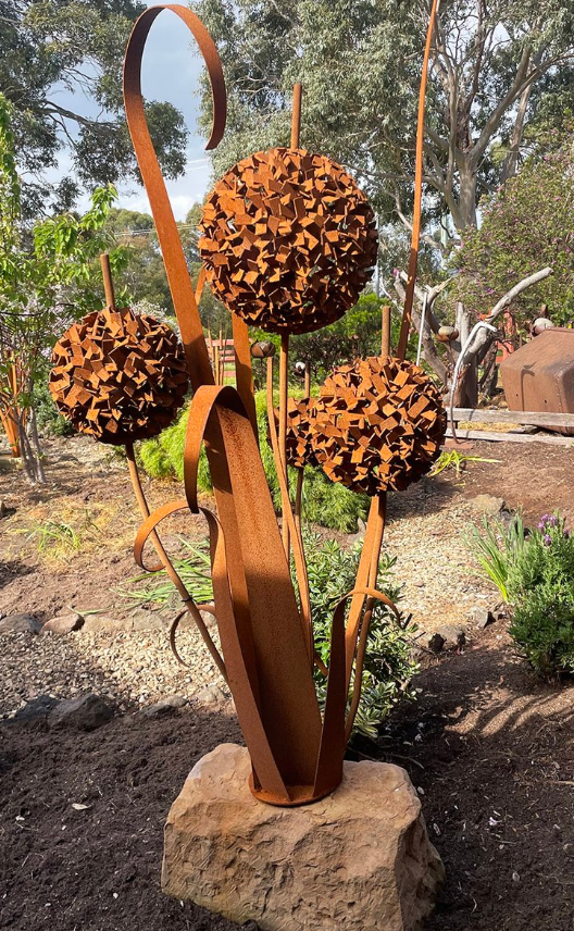 Dandelion Garden Sculpture