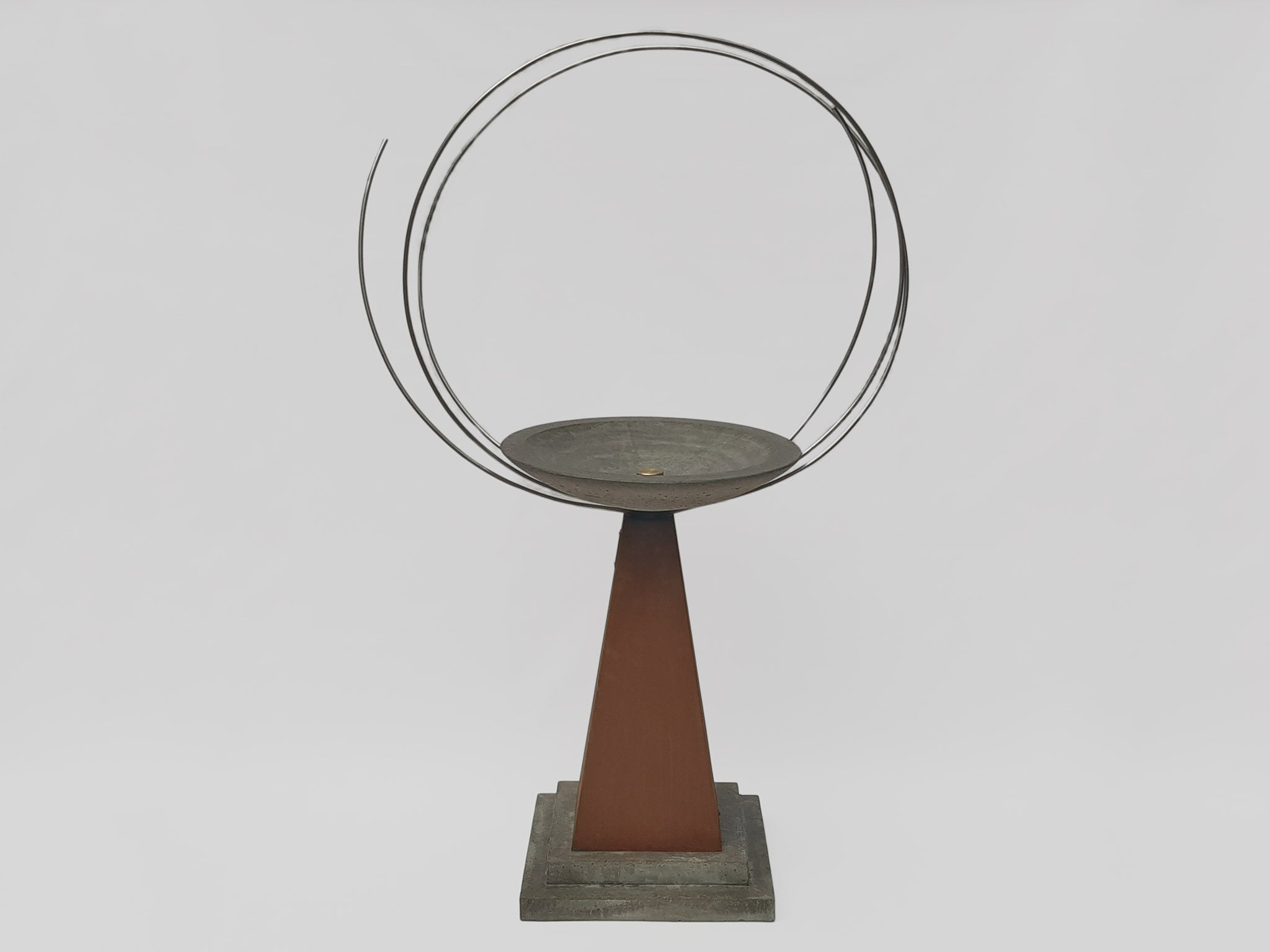 Birdbath Steel Circles