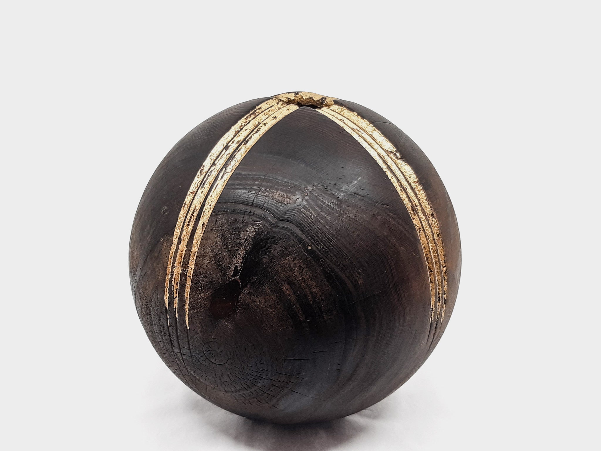 Burnt and Gold Sphere