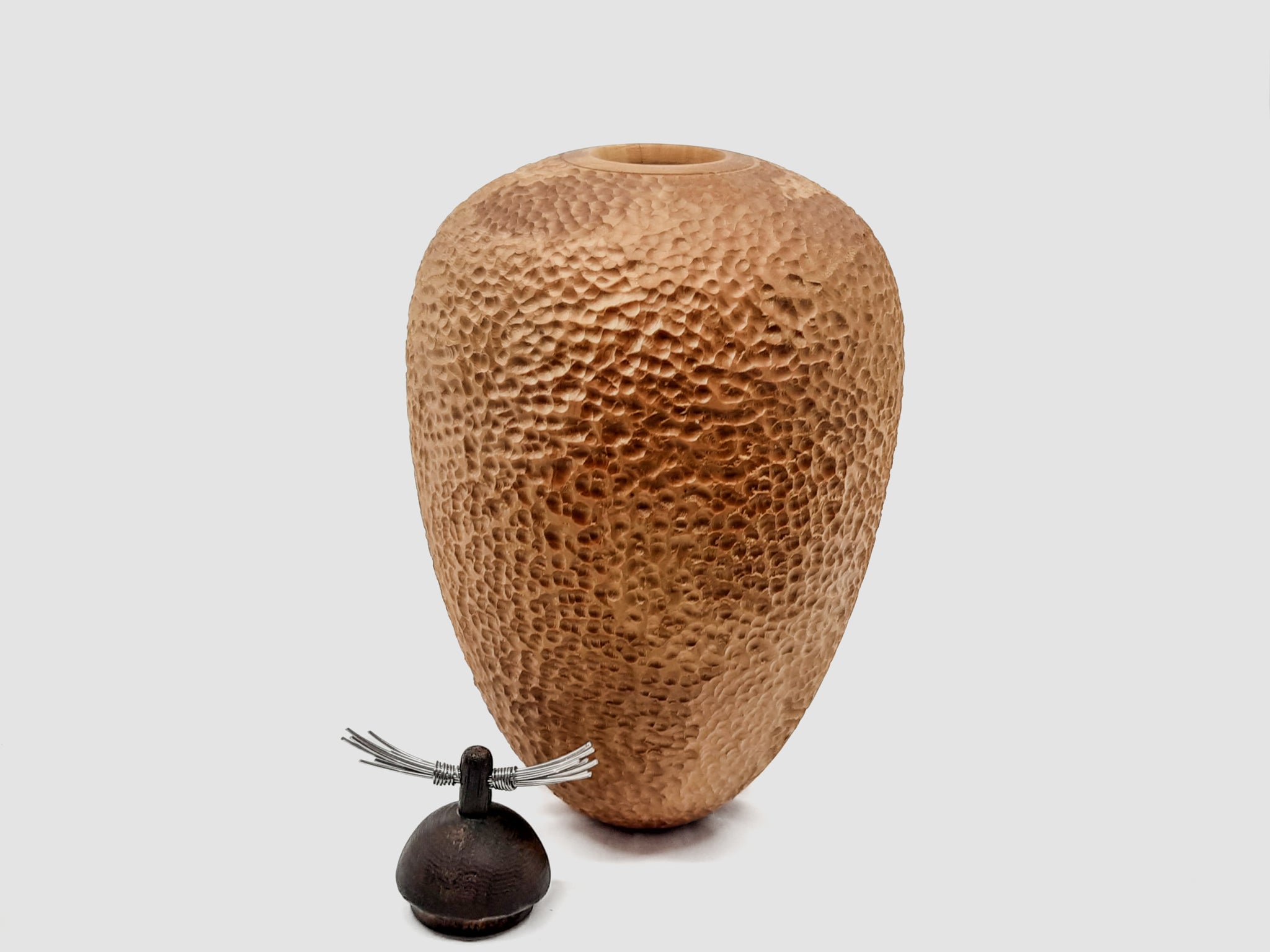 Huon Pine Dimple Pot