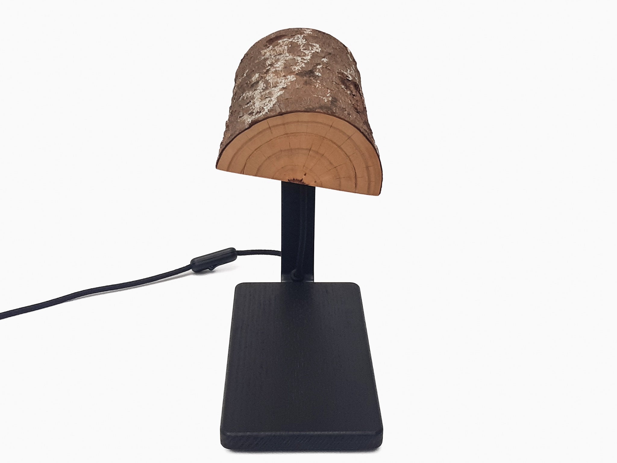 Bankers Log Lamp