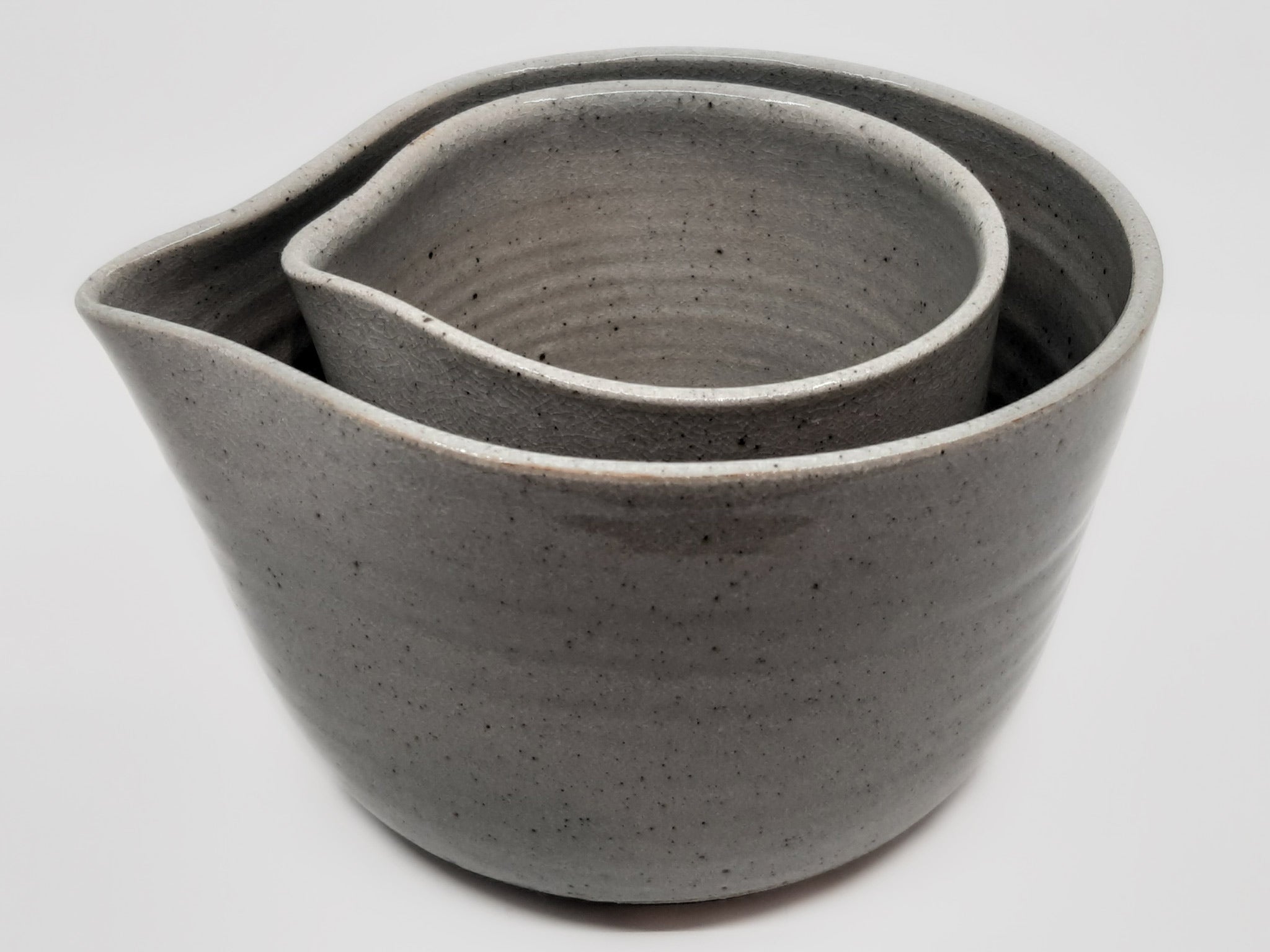 Hand Made 2-Piece Nested Mixing Bowls