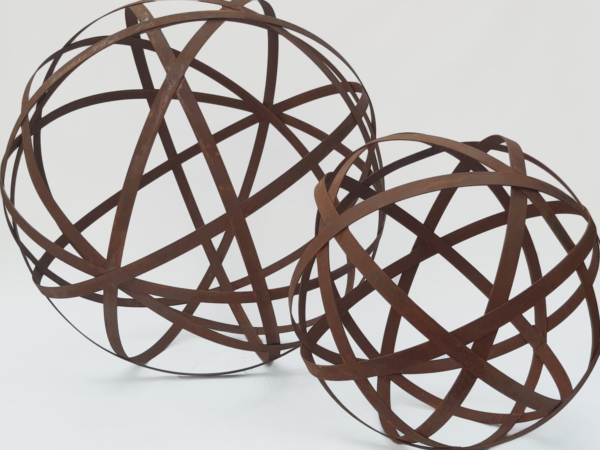 Large Metal Garden Sphere Duos/Trios
