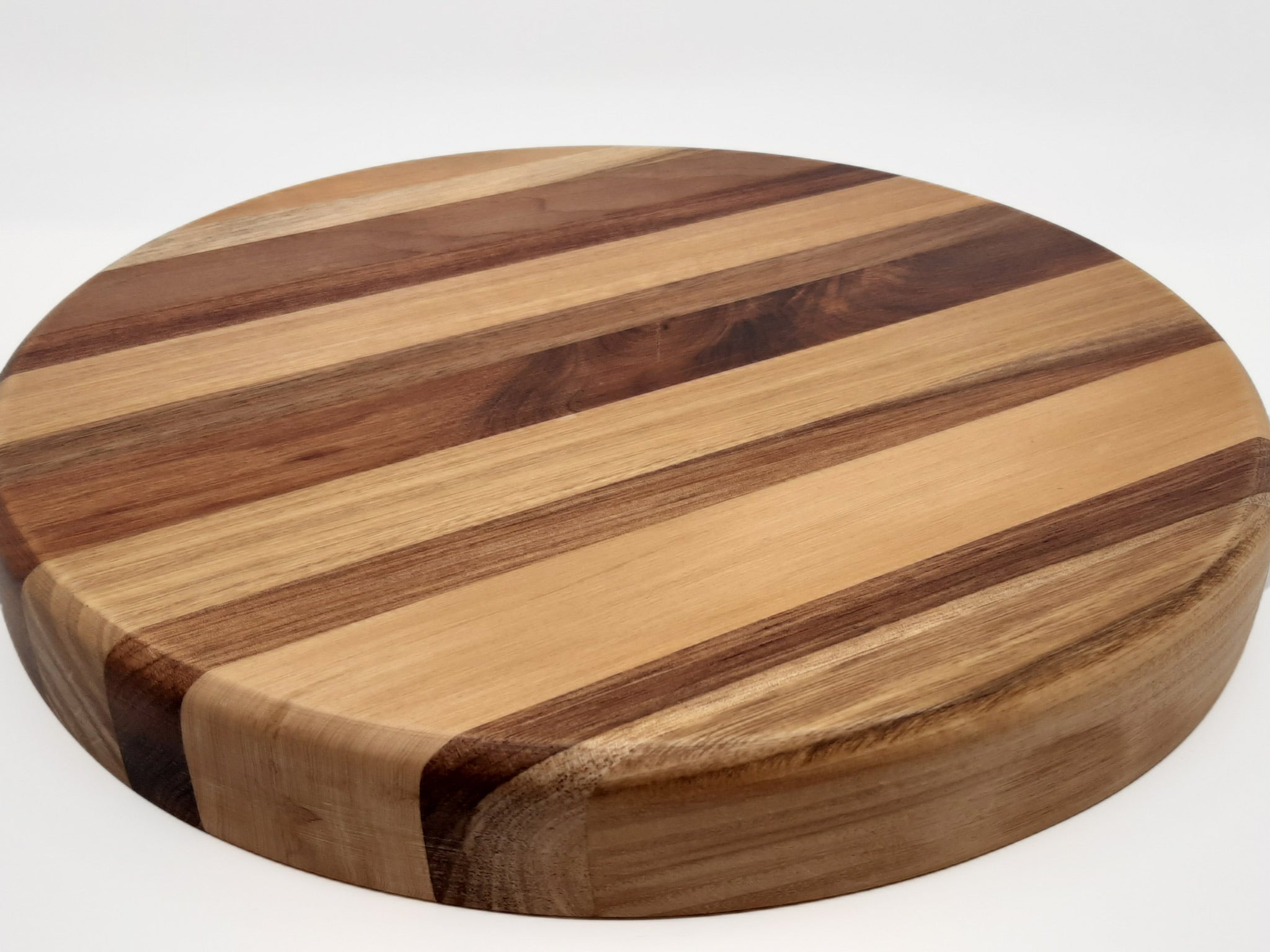 Round Board with 5 Tasmanian Timbers