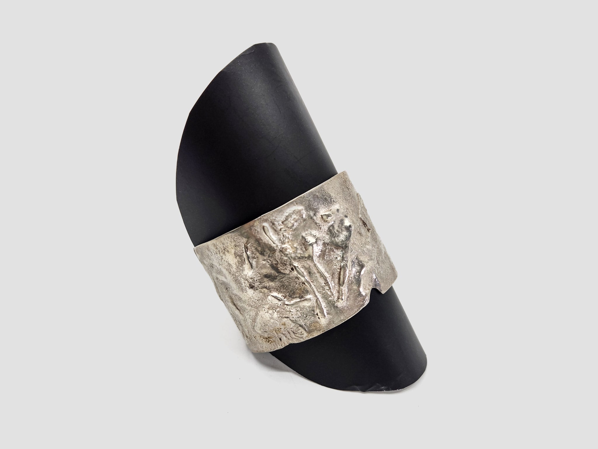 Sterling Silver Crucible Cuff