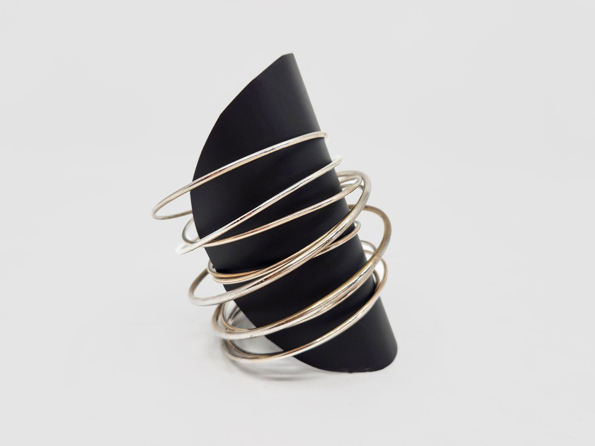 Sterling Silver Multi Spin Armband