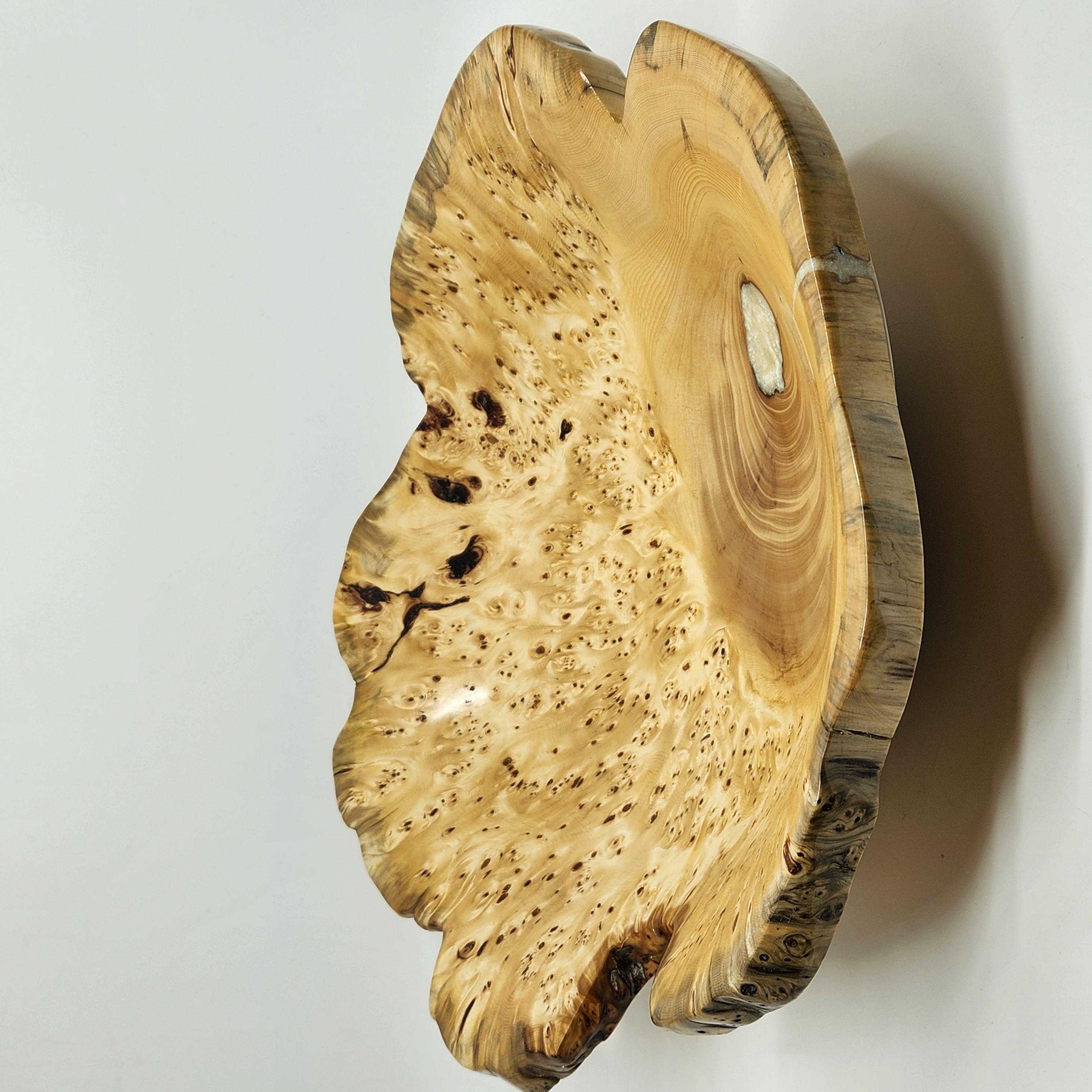 Birdseye Huon Pine Natural Edge Bowl