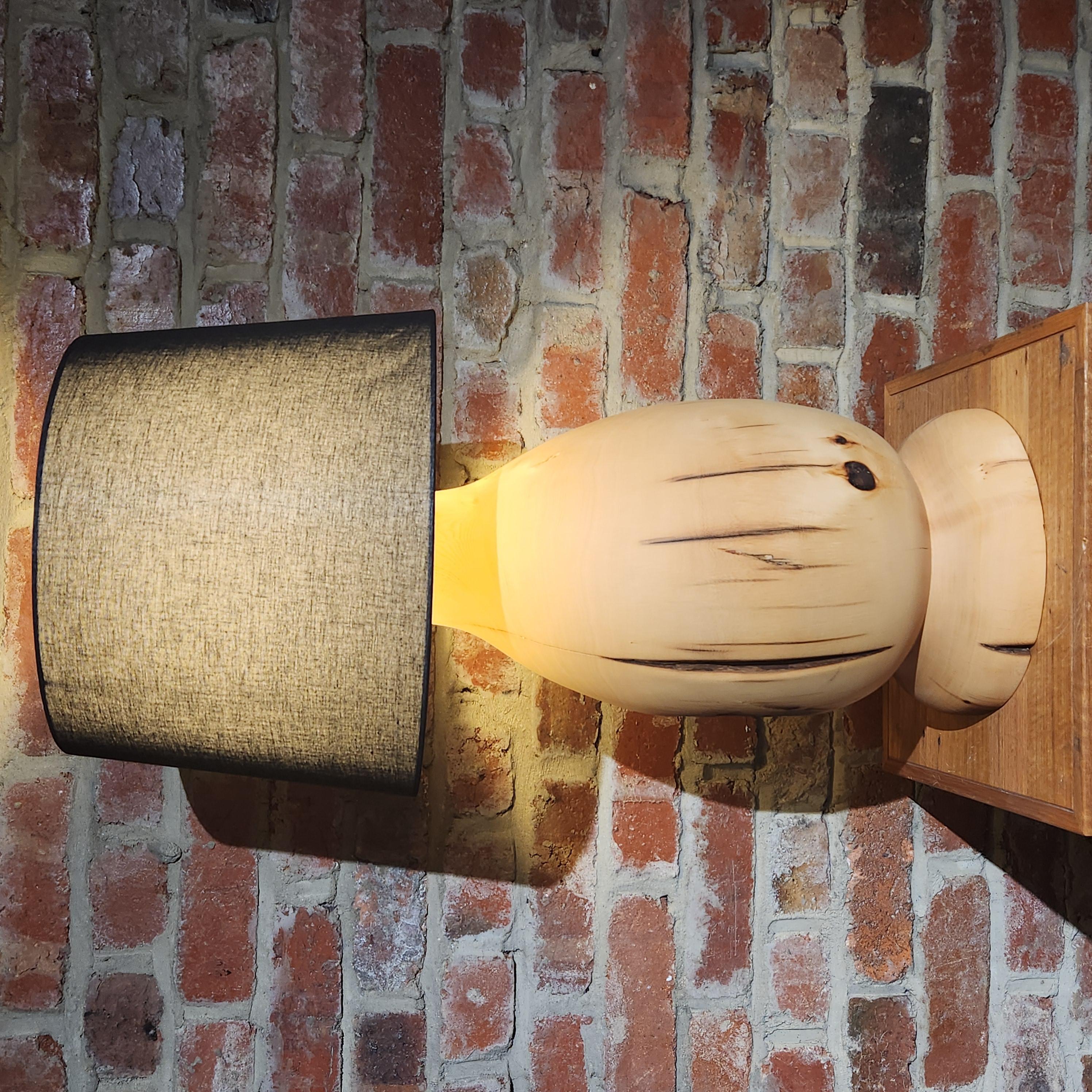 Extra Large Huon Pine Lamp