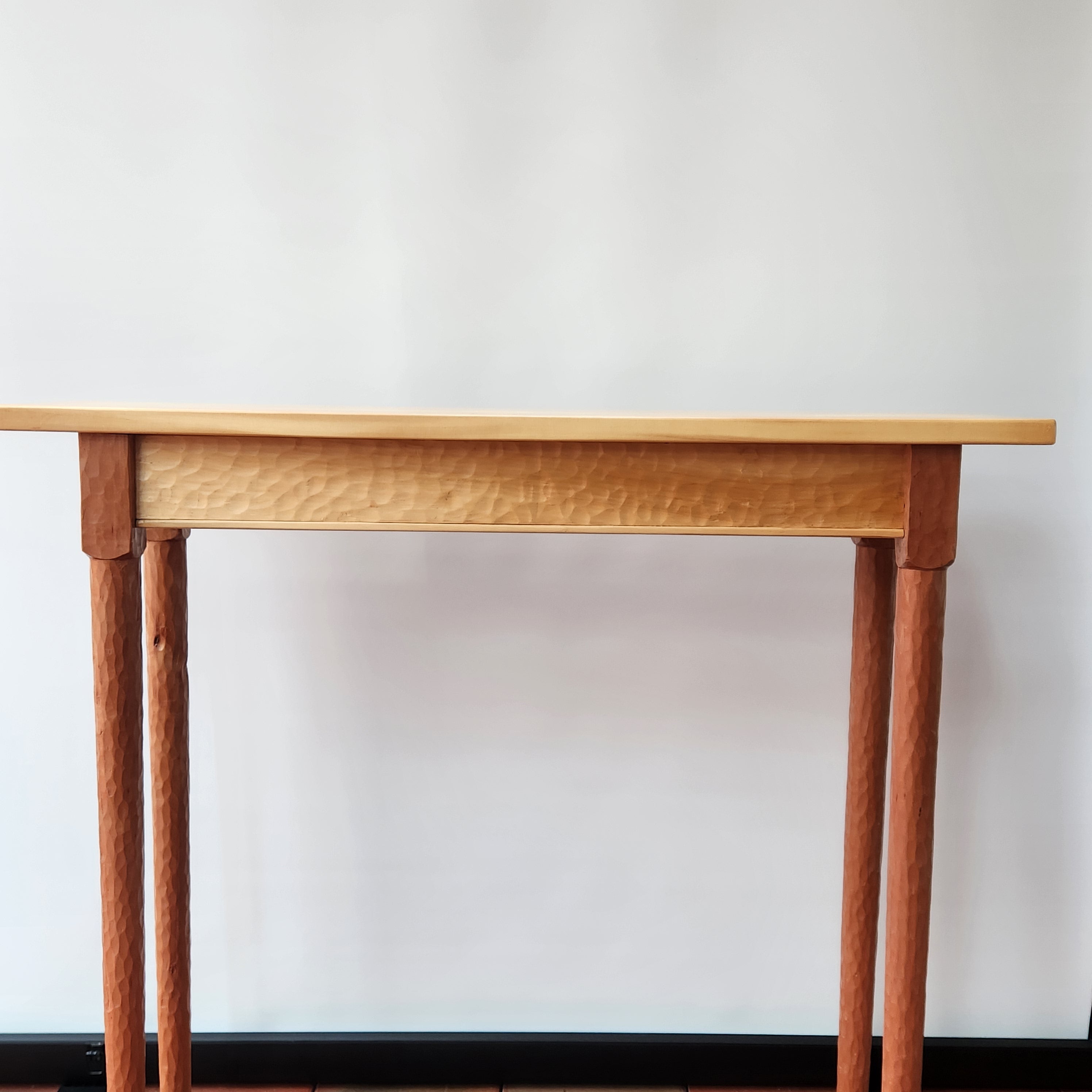 Huon Pine Scalloped Carved Hall Table