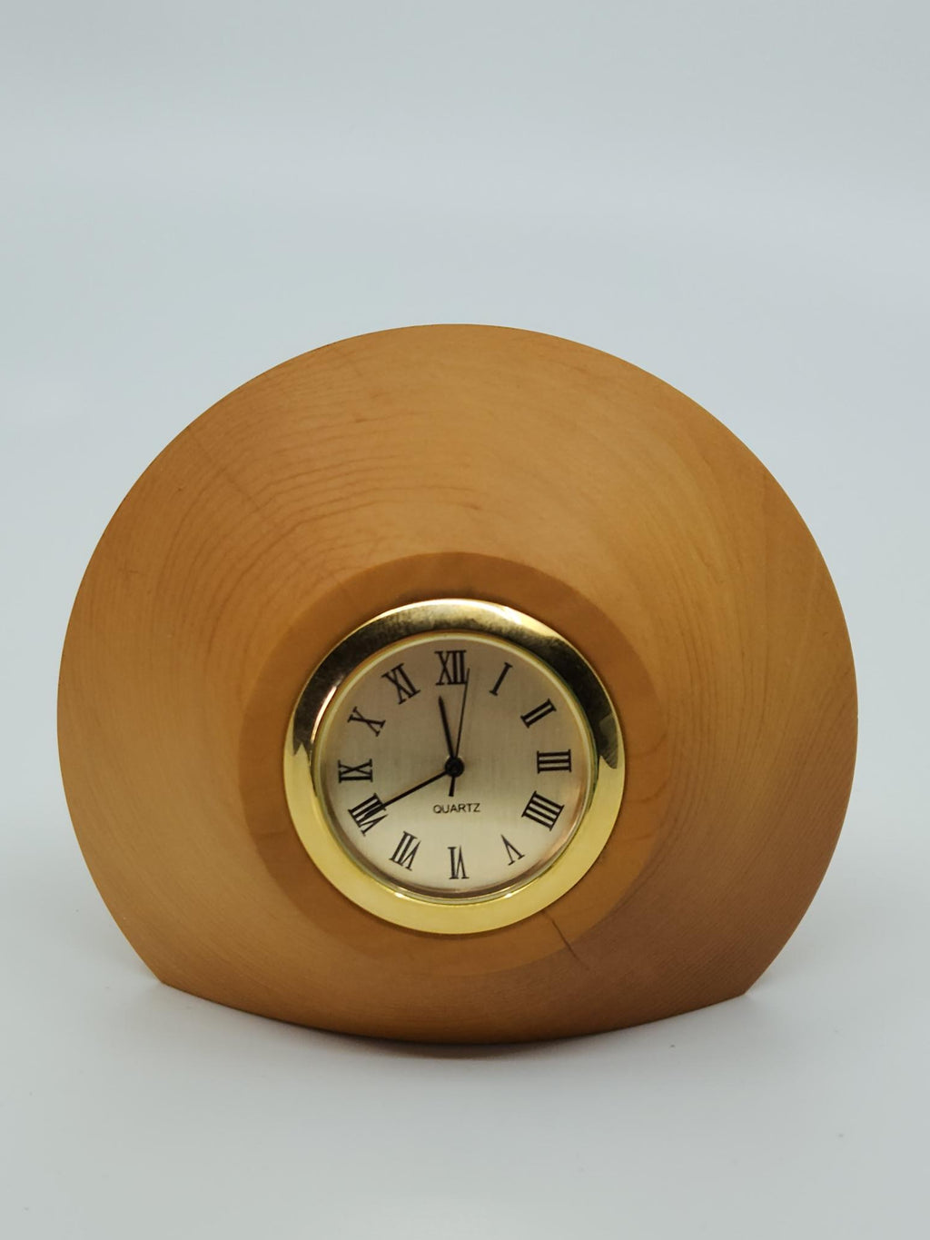 Round Timber Clock