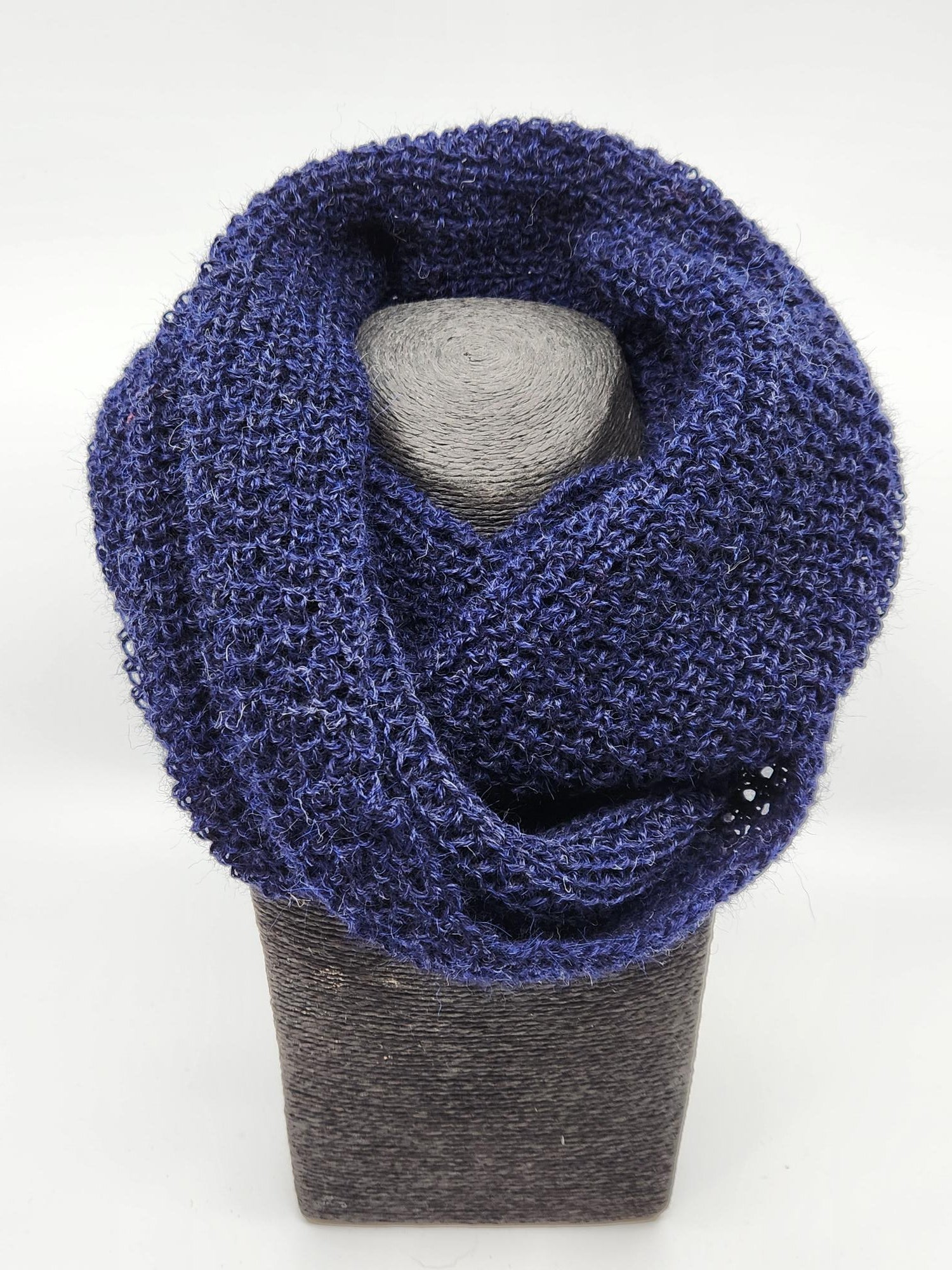 Infinity Scarf - 100% Alpaca - Blue