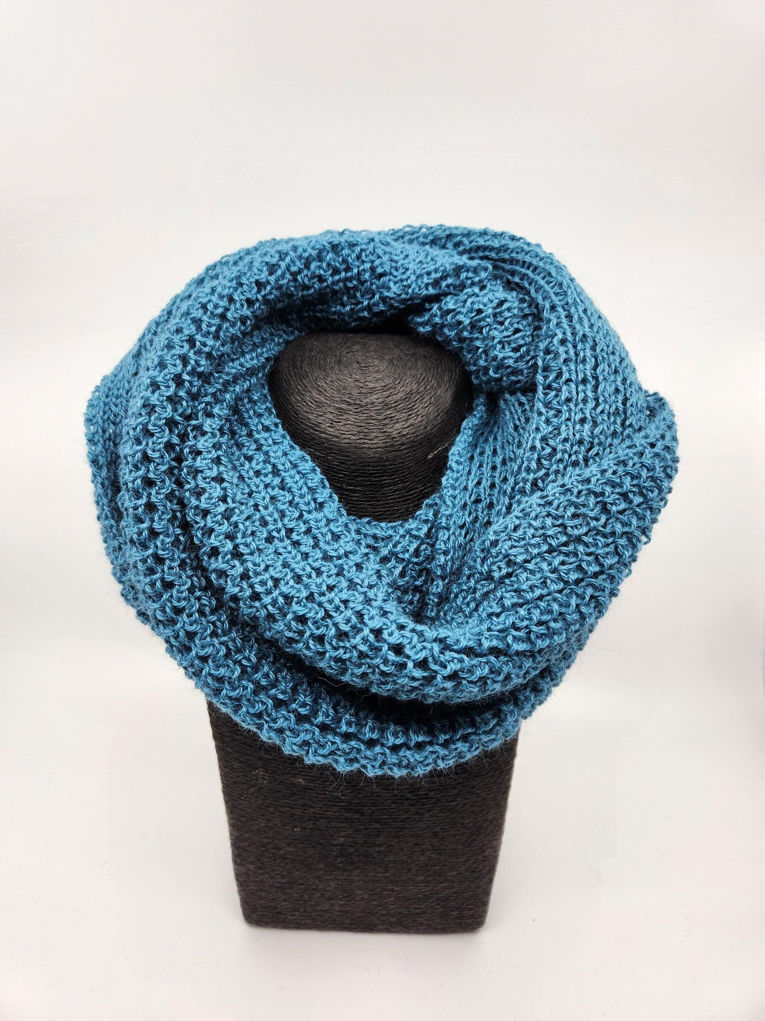 Infinity Scarf - 100% Alpaca - Acqua