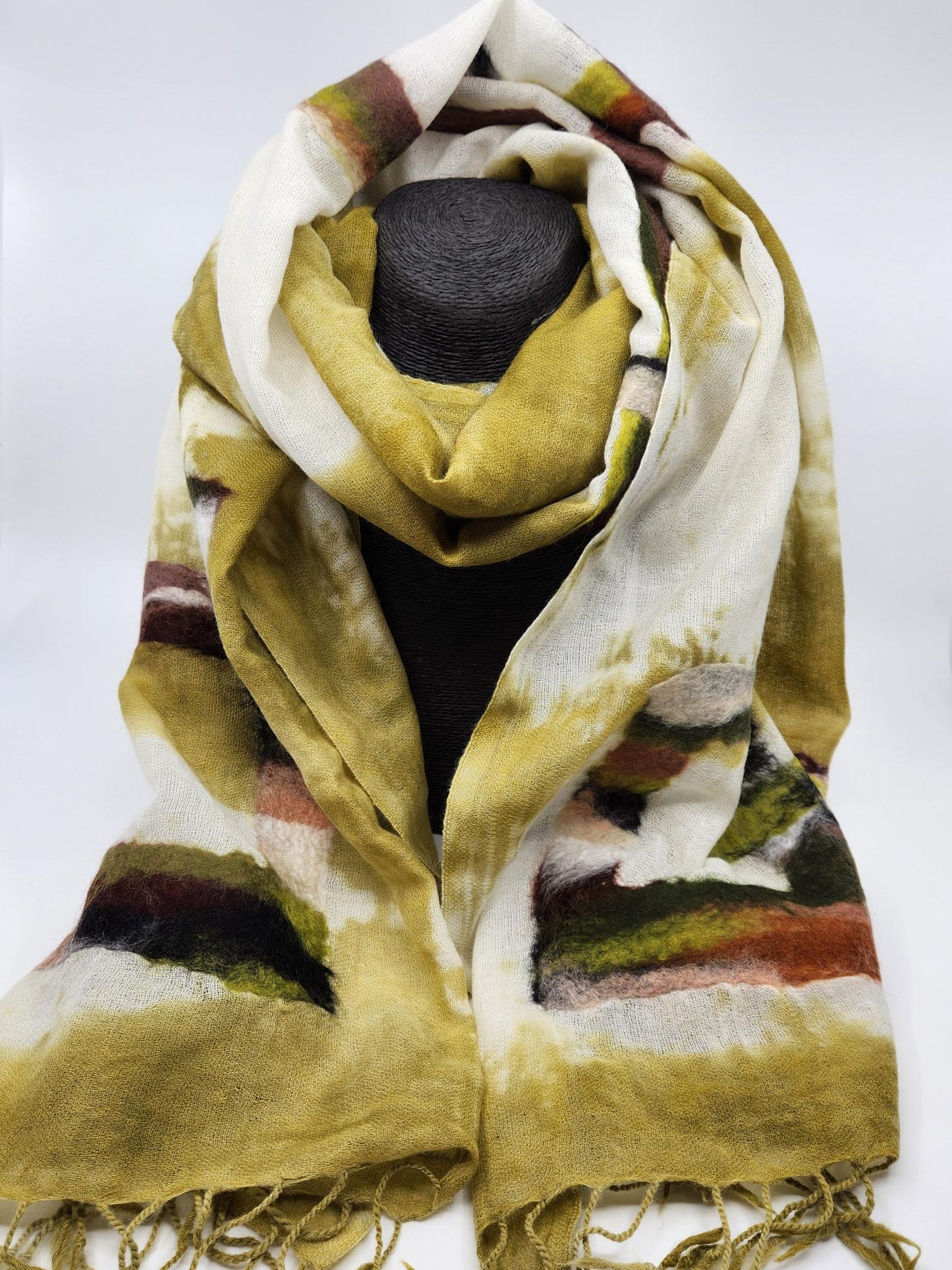 Felted Fine Wool Wrap