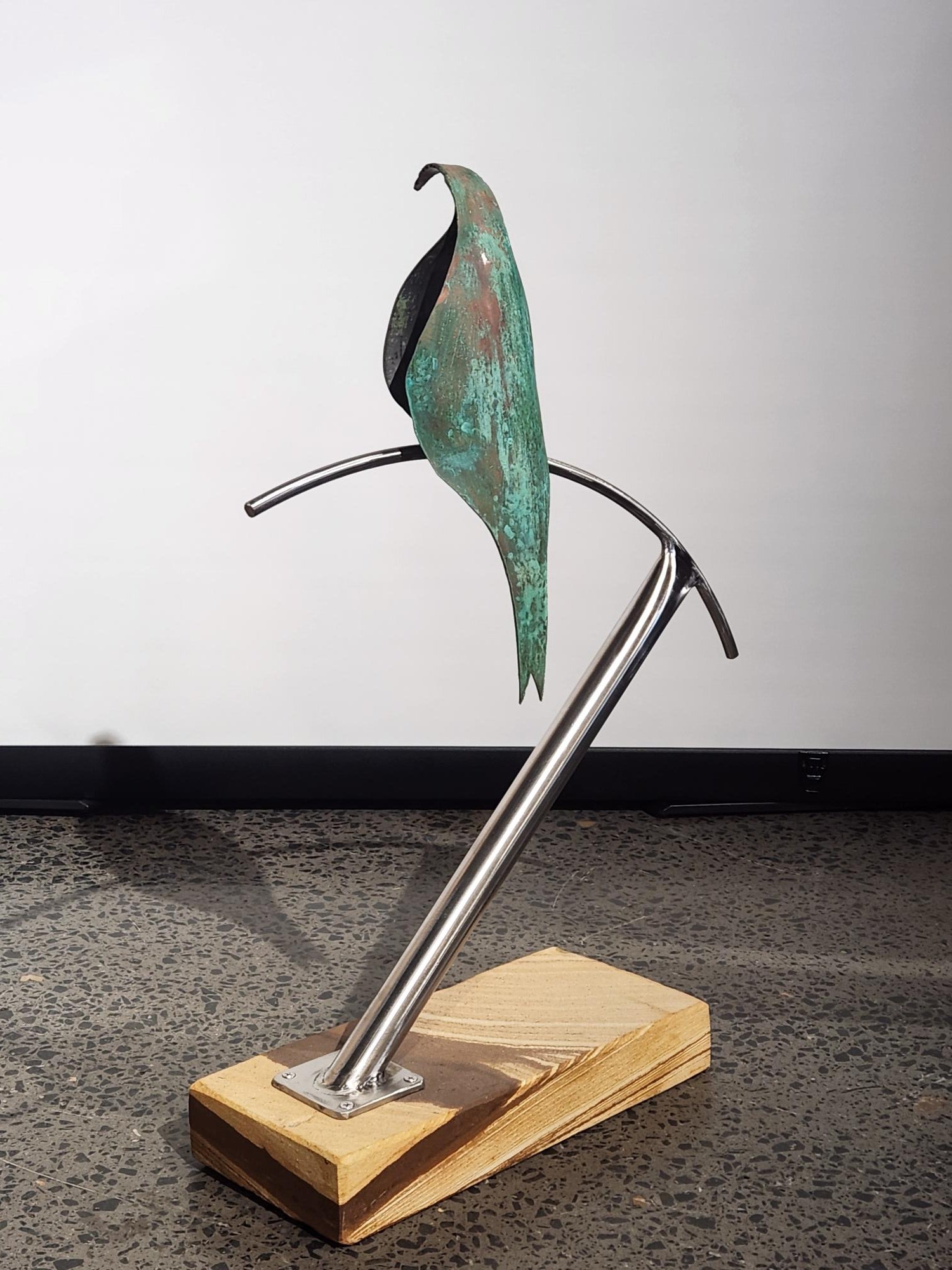 Stainless Steel Small Bird Sculpture