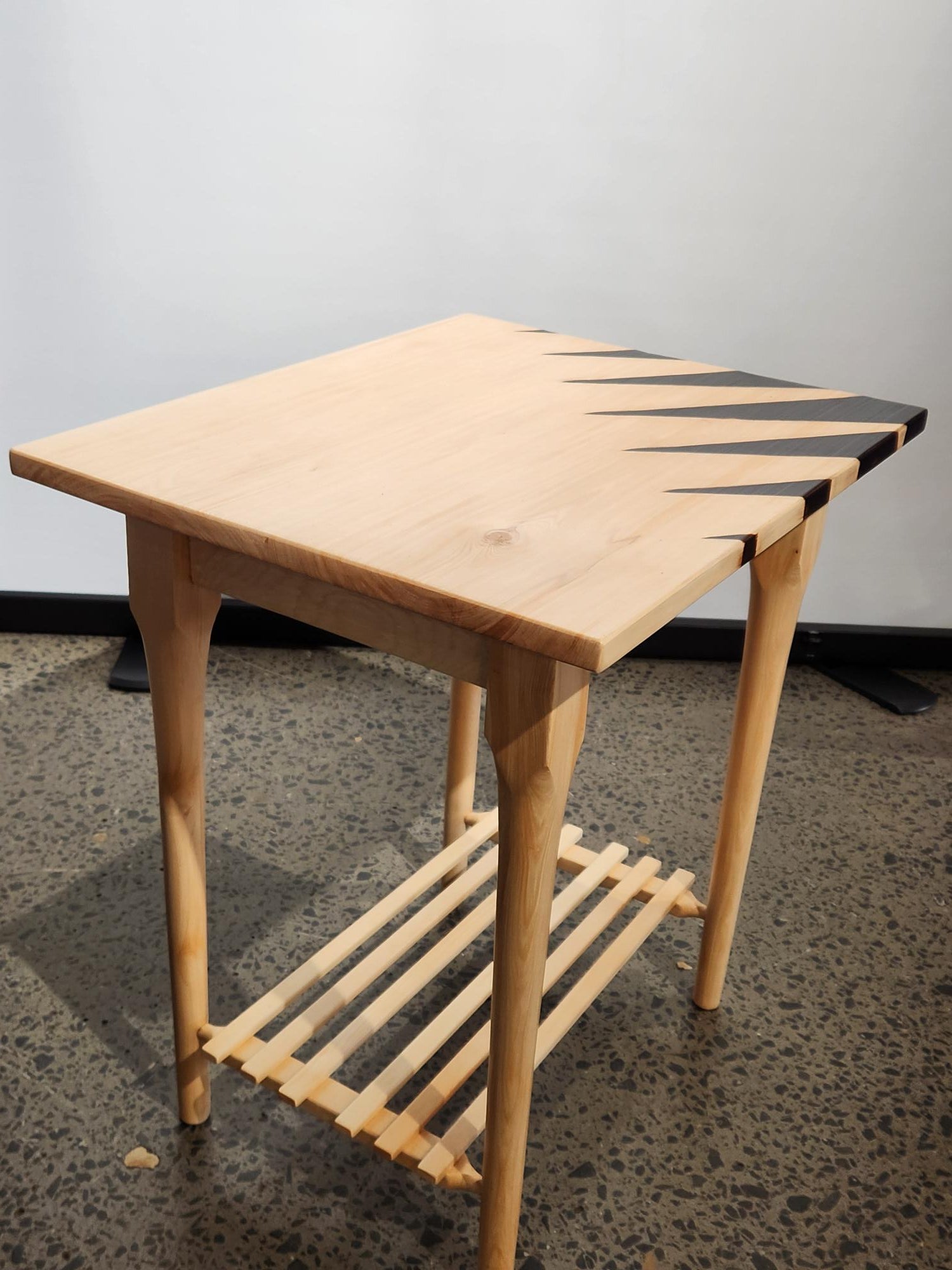 Thylacine Celery Top Pine Side Table