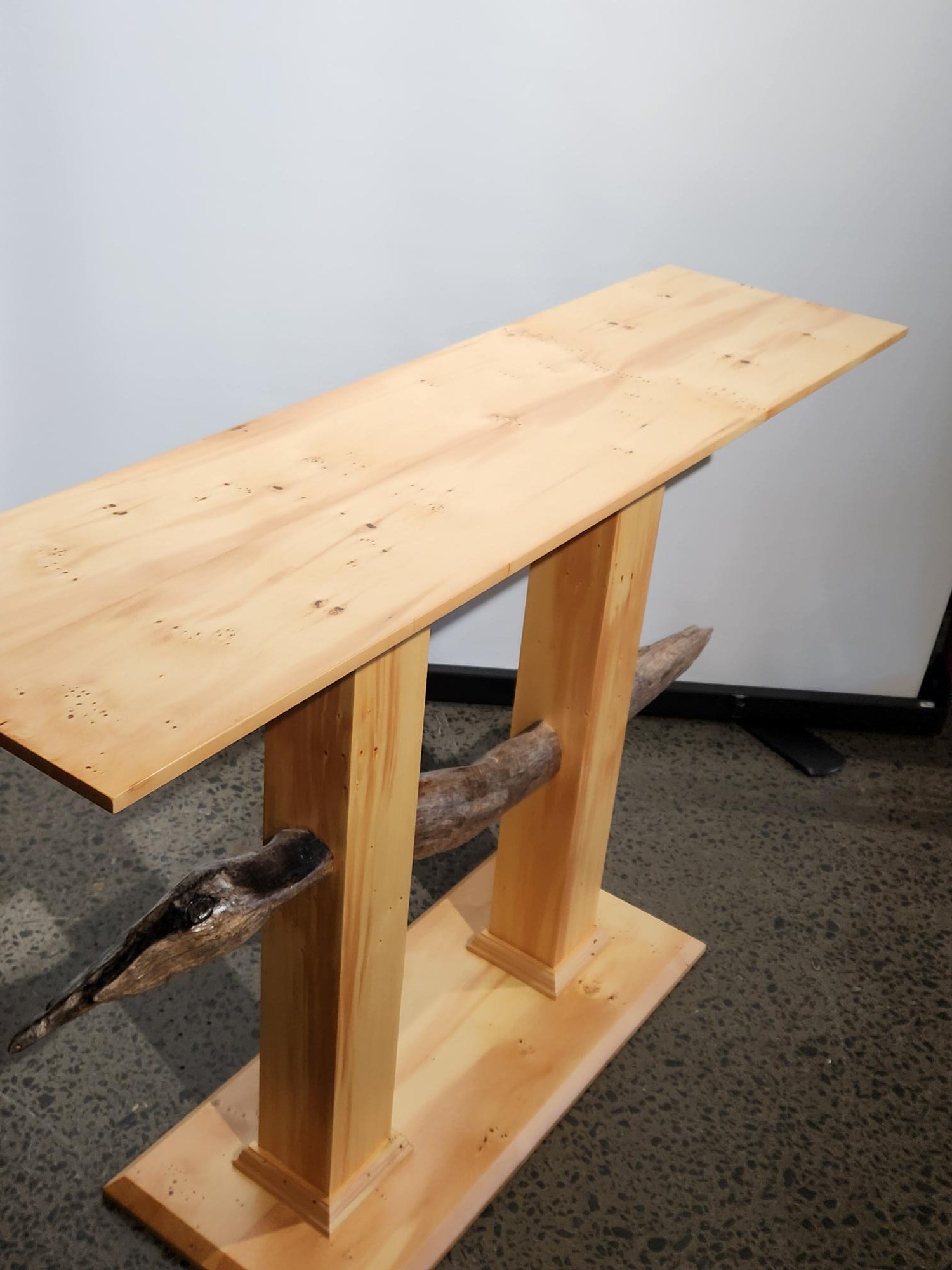 Huon Pine and Driftwood Hall Table