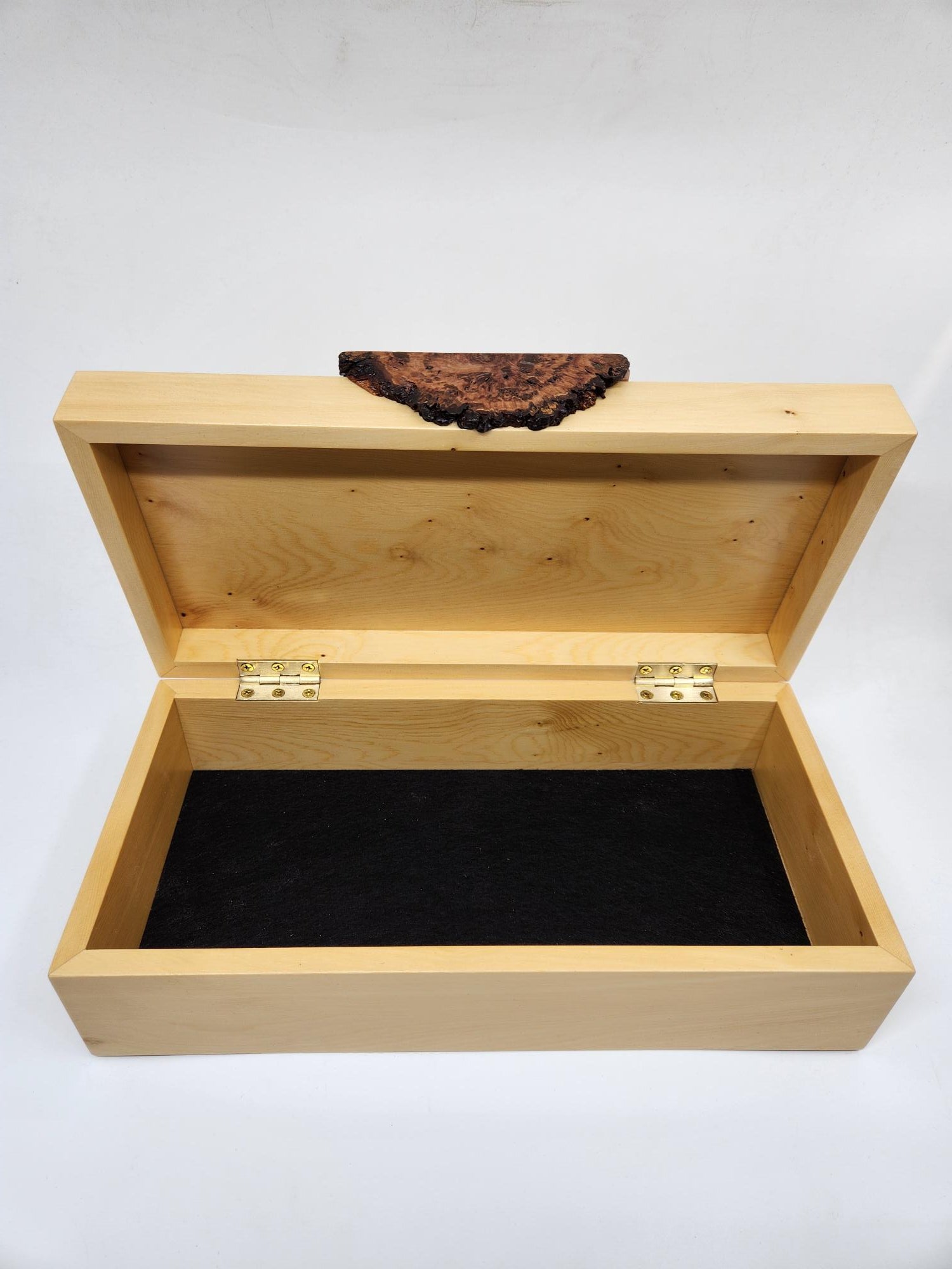 Huon Pine Box with Native Cherry Burl