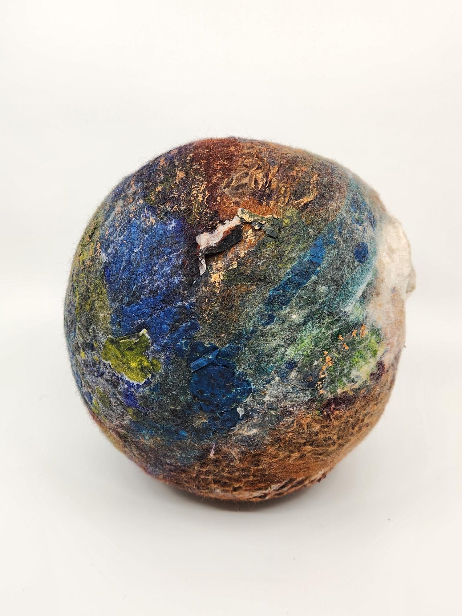 Treasures of the Earth - Hand-Felted Fibre Vessel